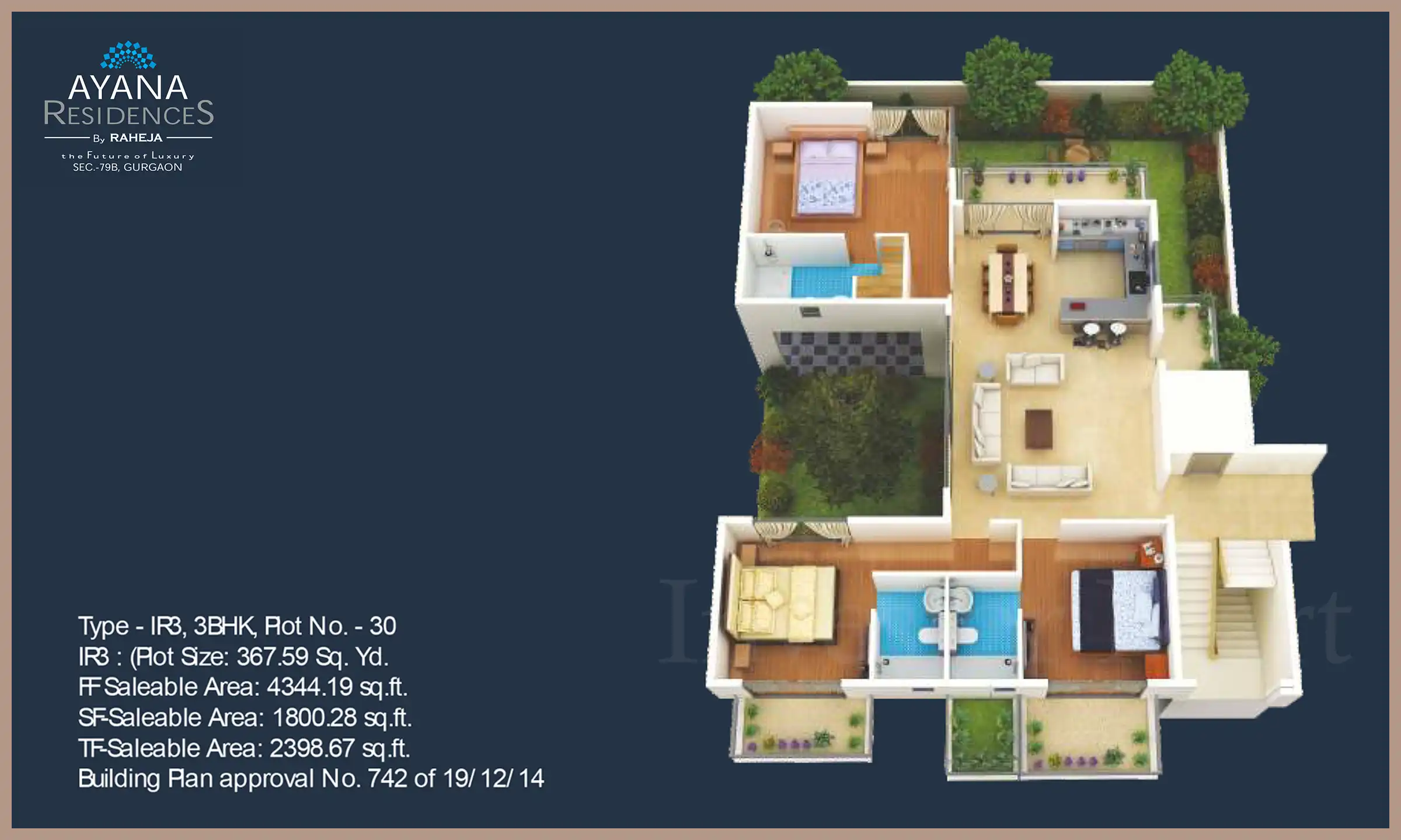 4344 Sqft