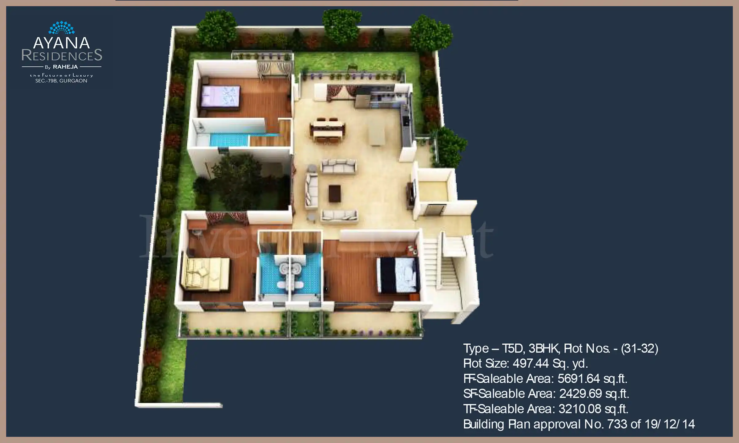 5691 Sqft
