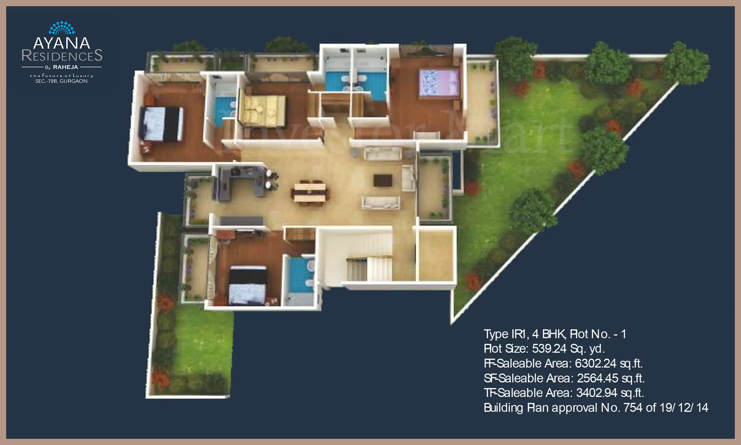 6302 Sqft