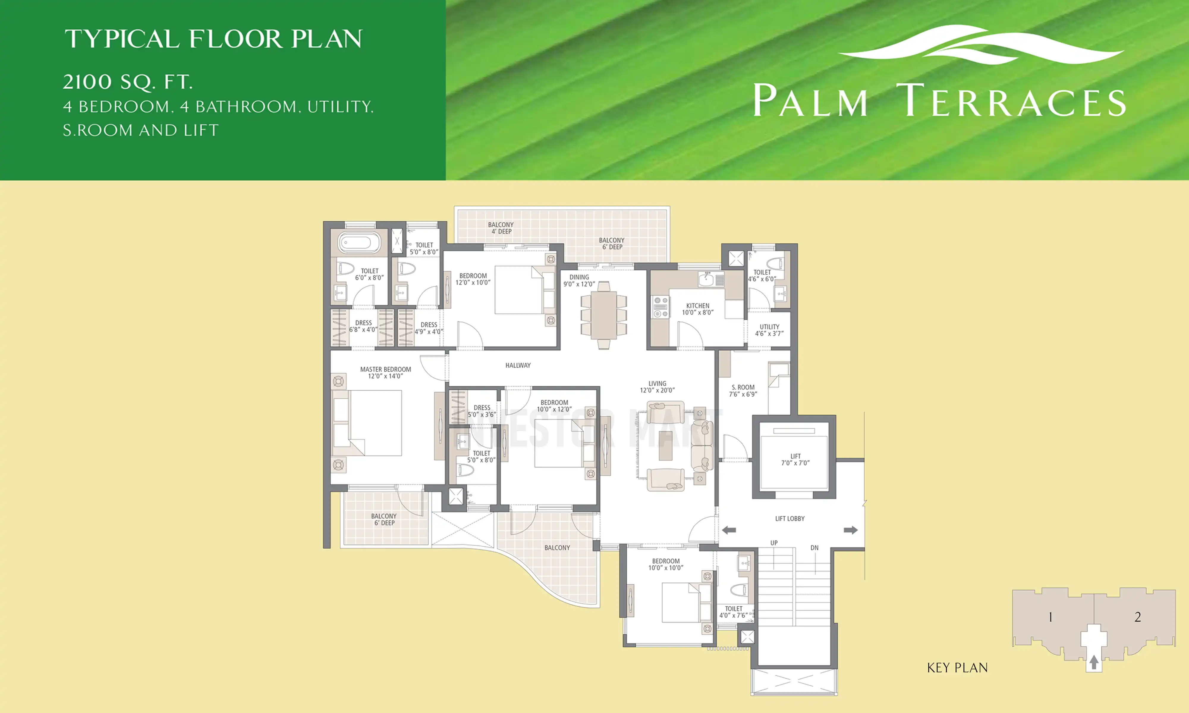 2100 Sqft