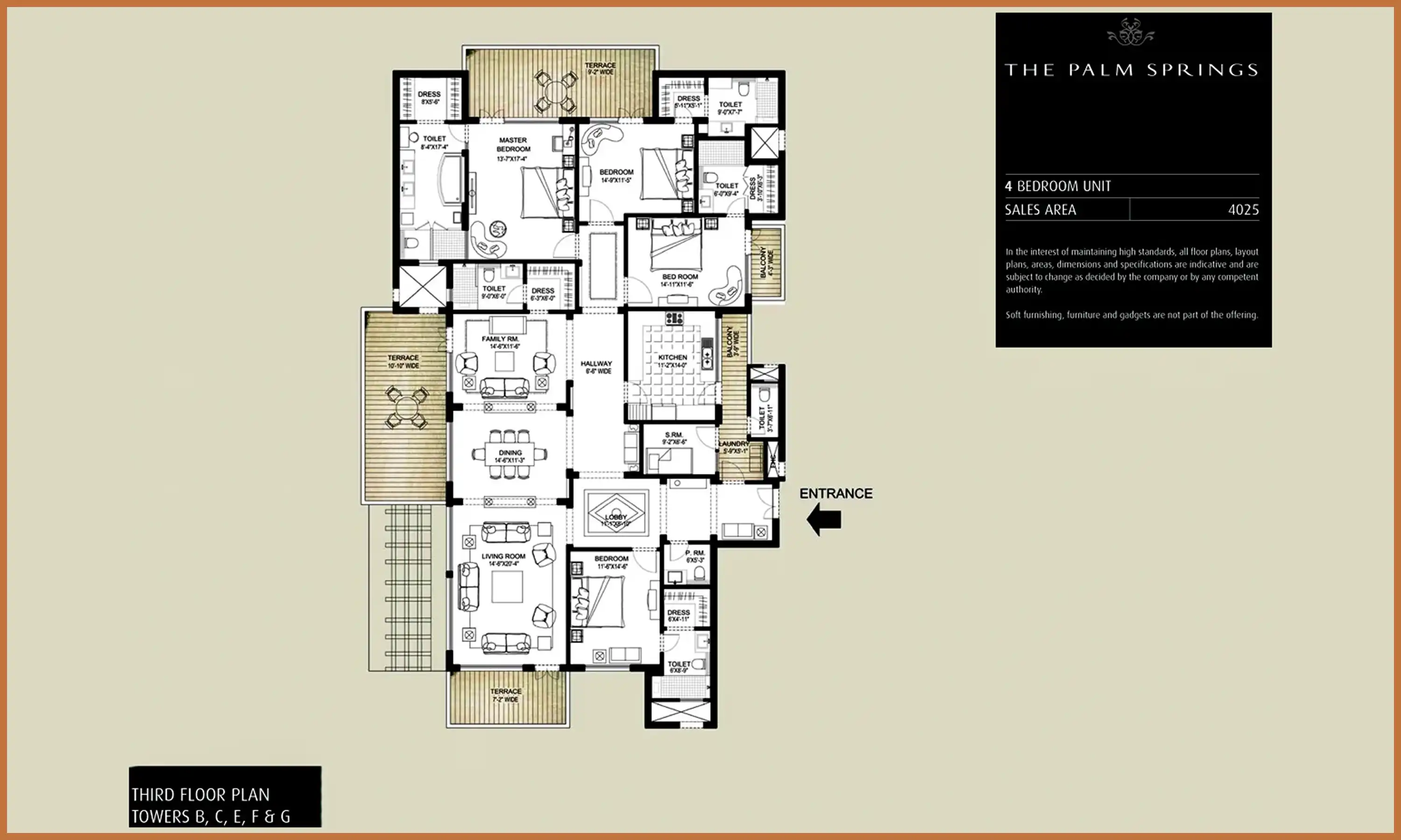 4025 Sqft