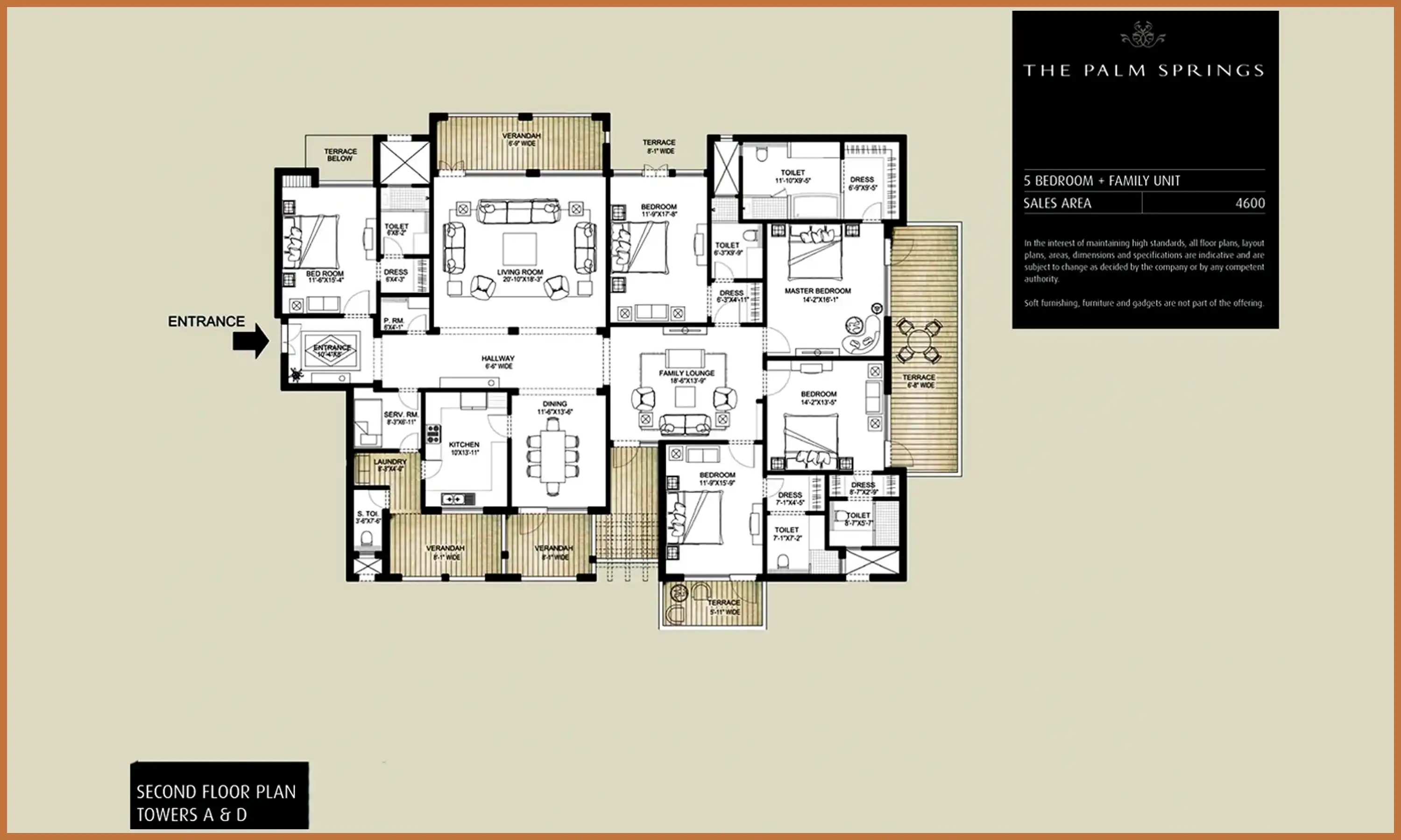 4600 Sqft
