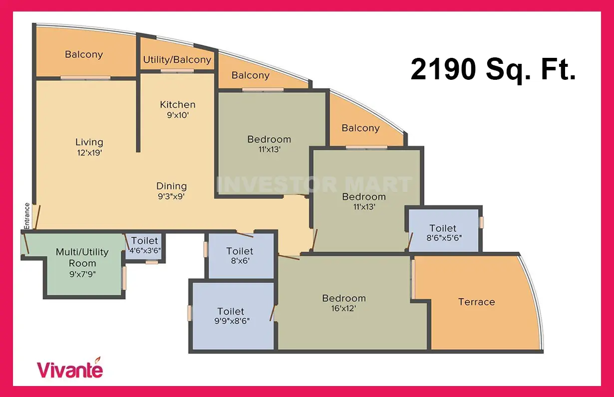 2190 Sqft