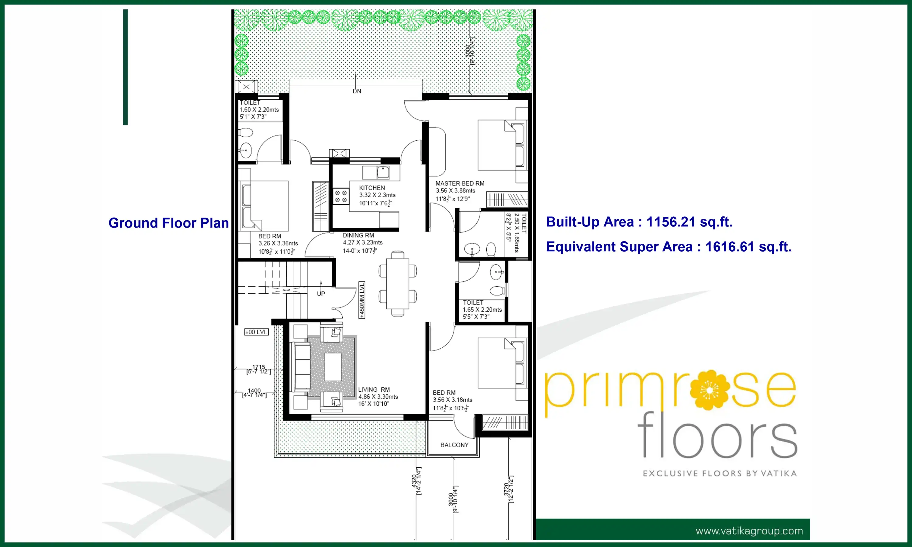 1616 Sqft