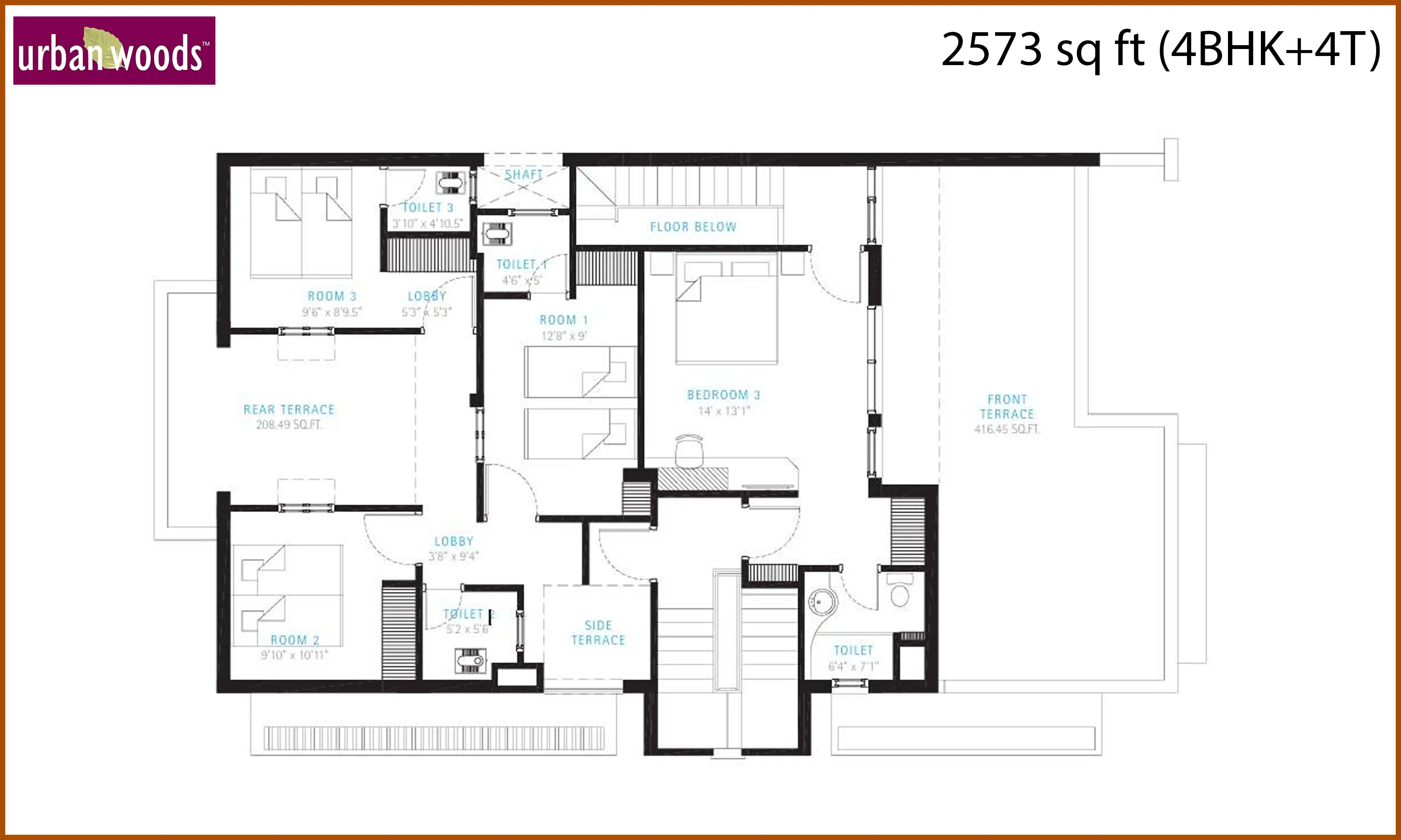2573 Sqft