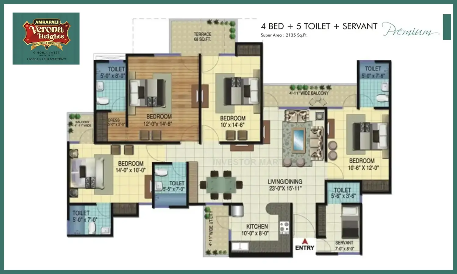 2135 Sqft