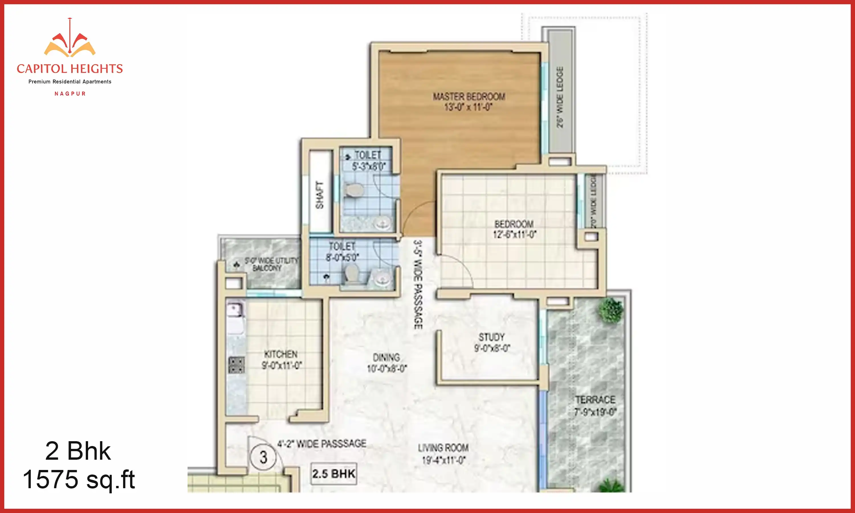 1575 Sqft