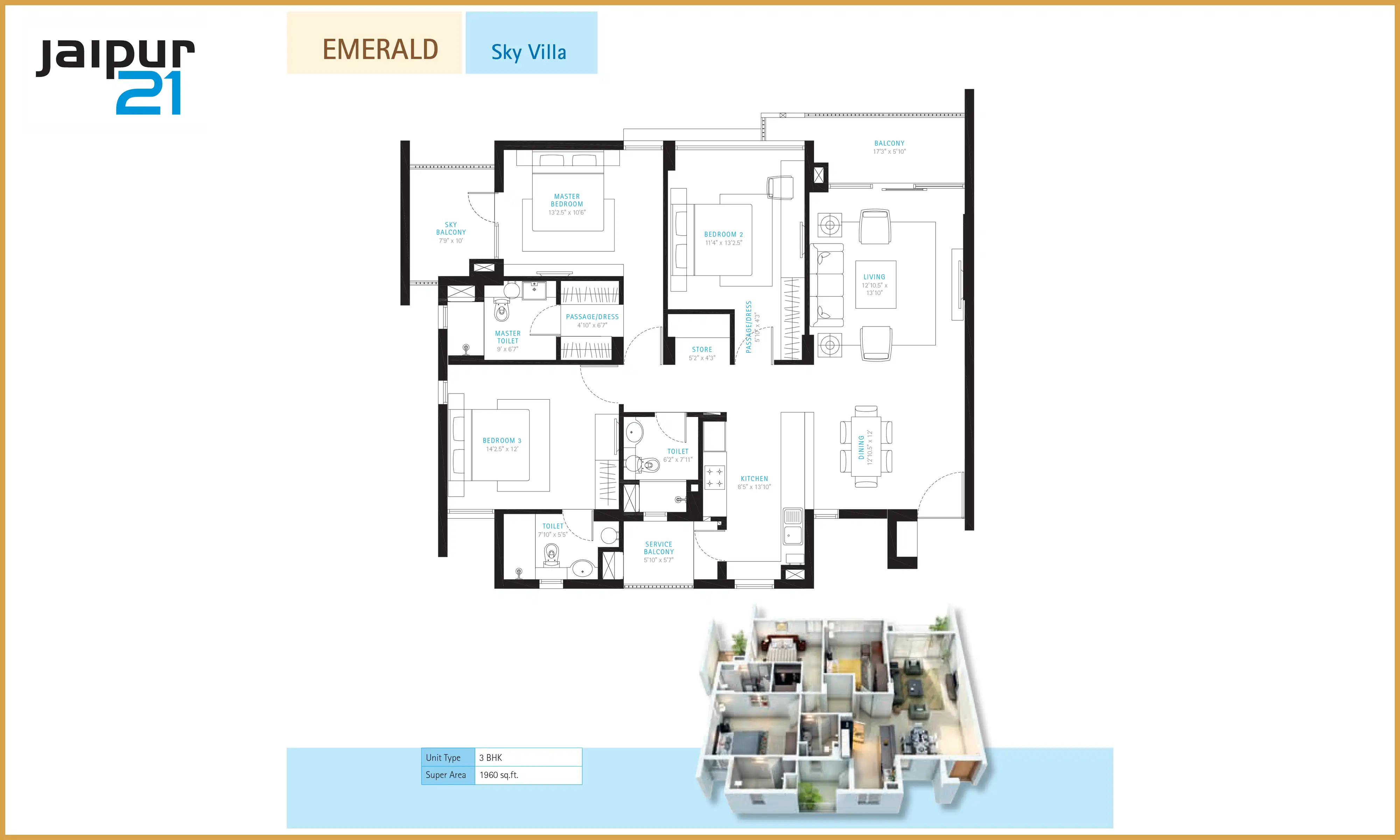 1960 Sqft