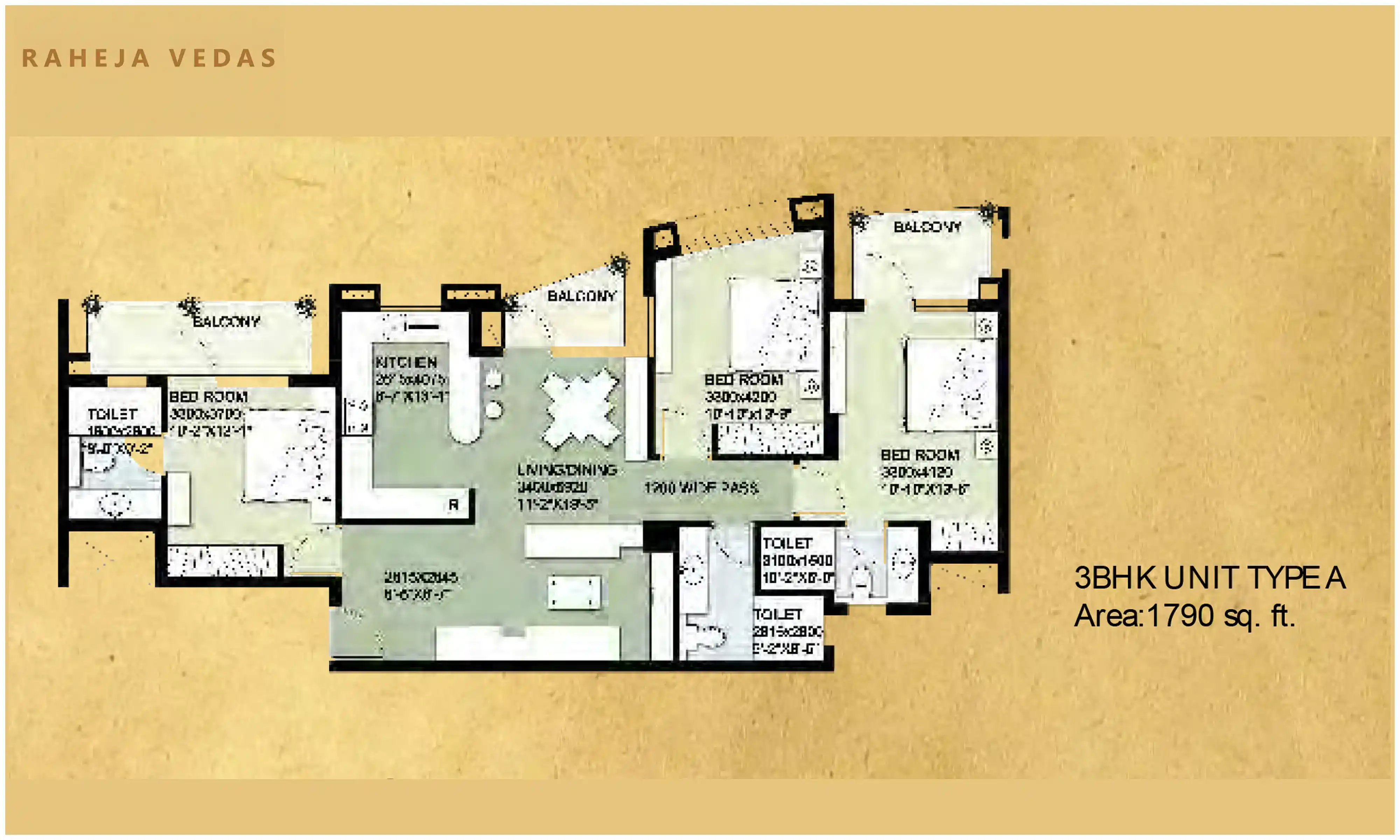1790 Sqft