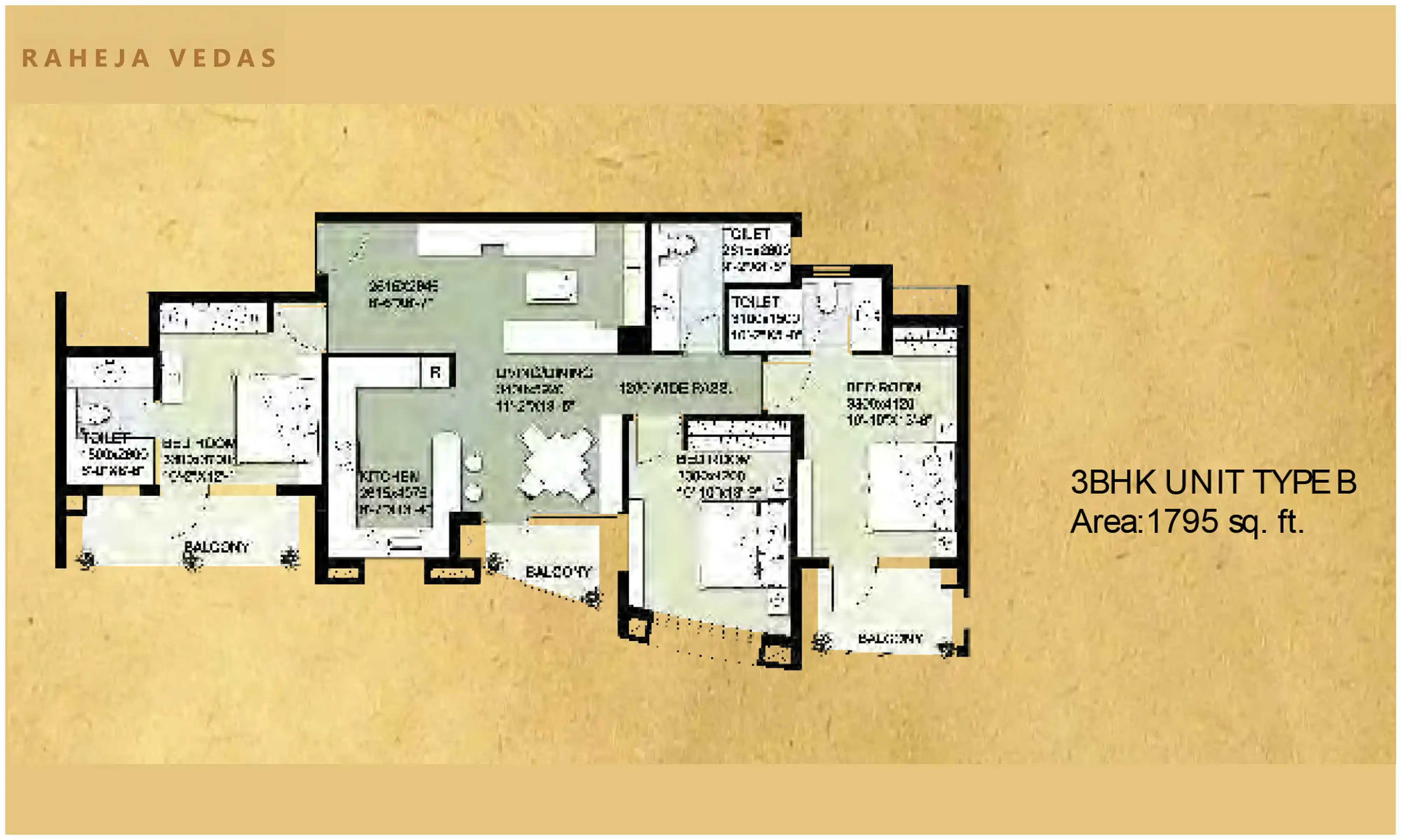 1795 Sqft