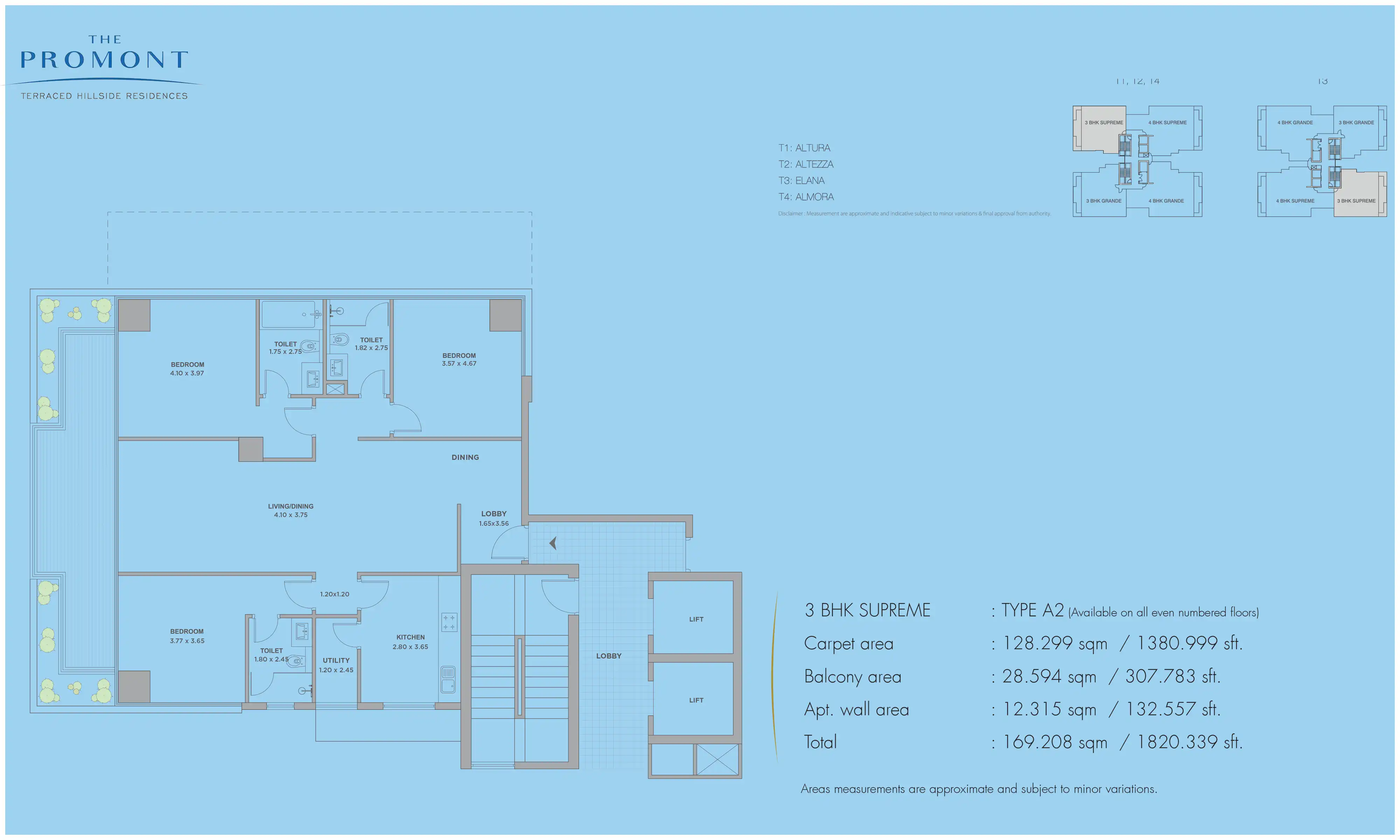 1820 Sqft