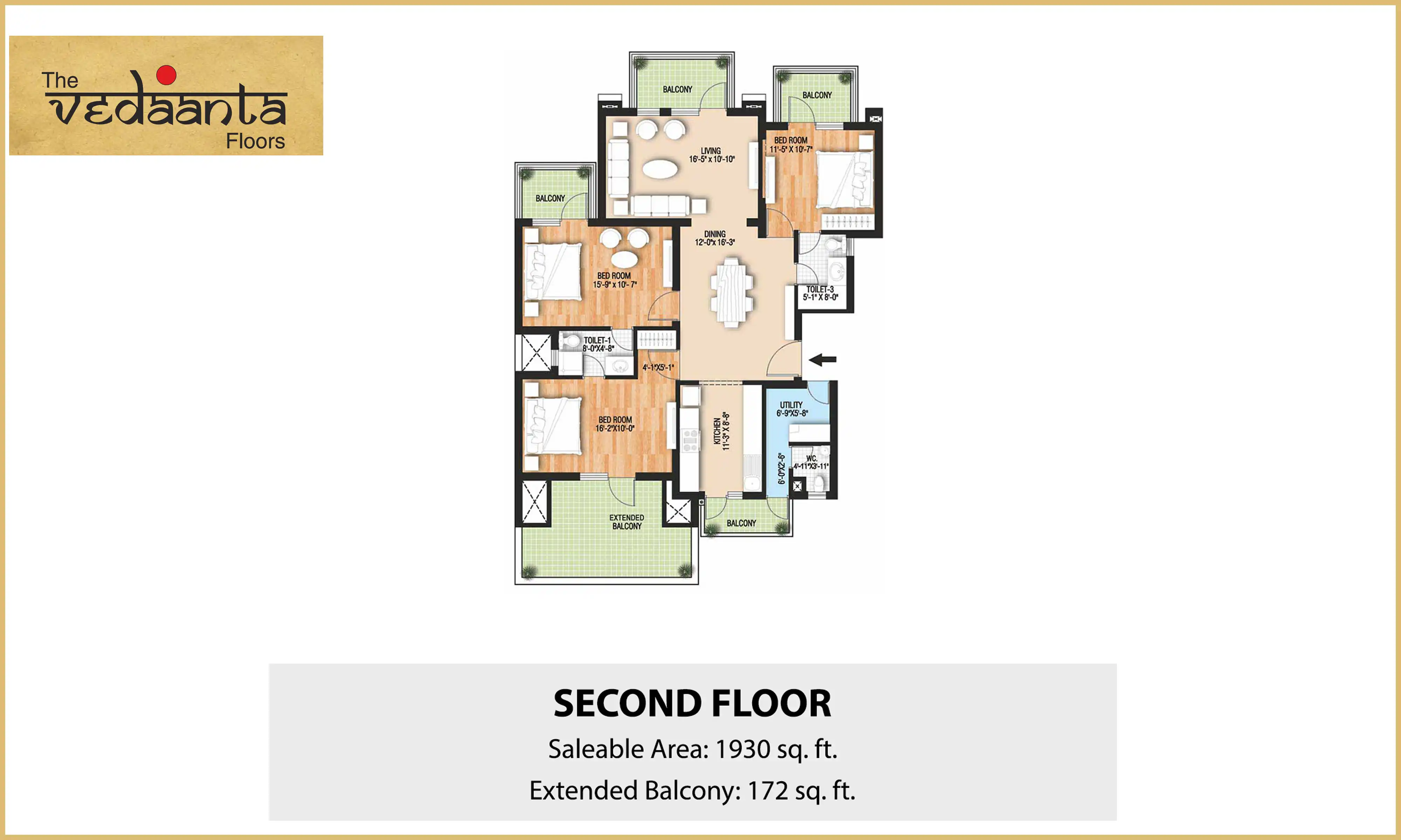 1930 Sqft