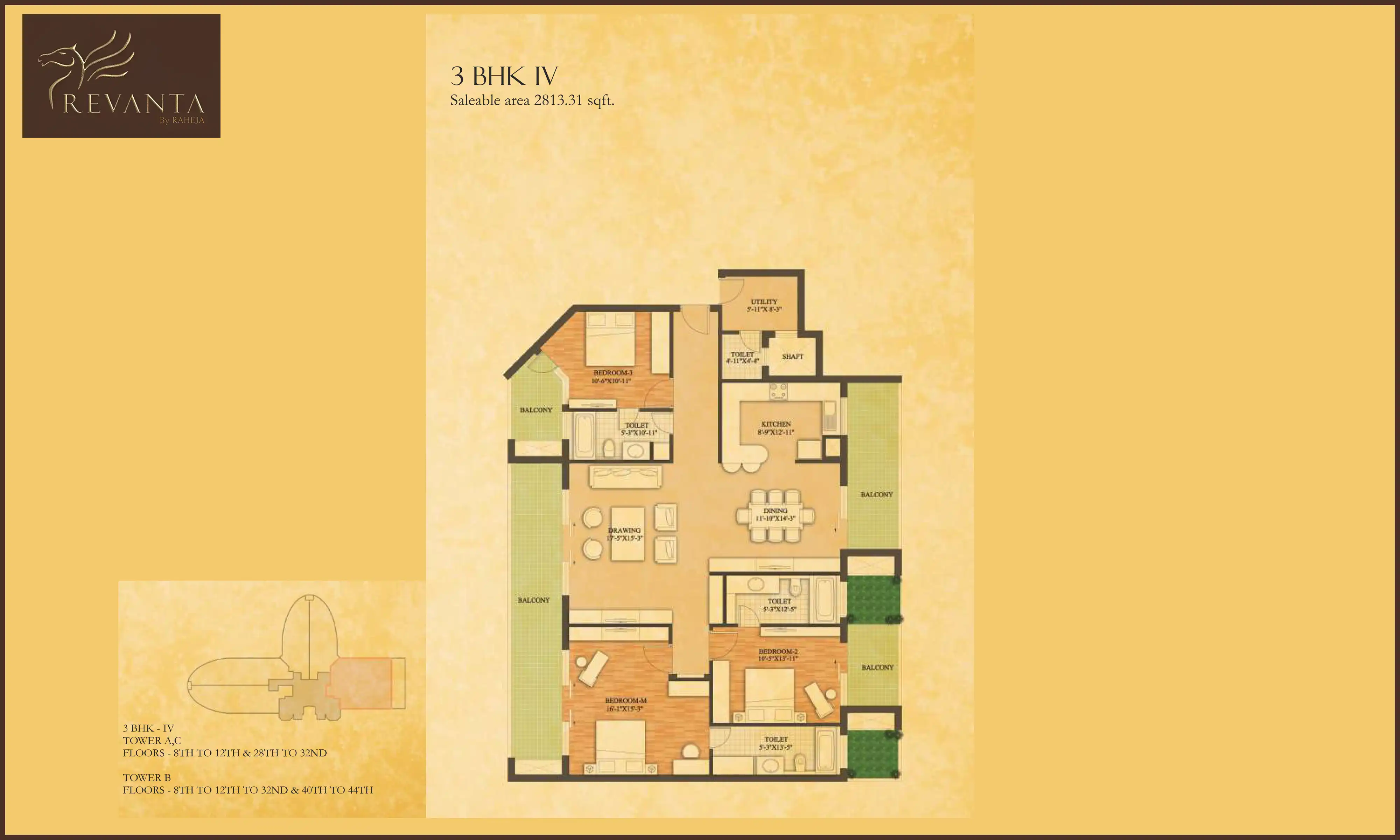 2814 Sqft