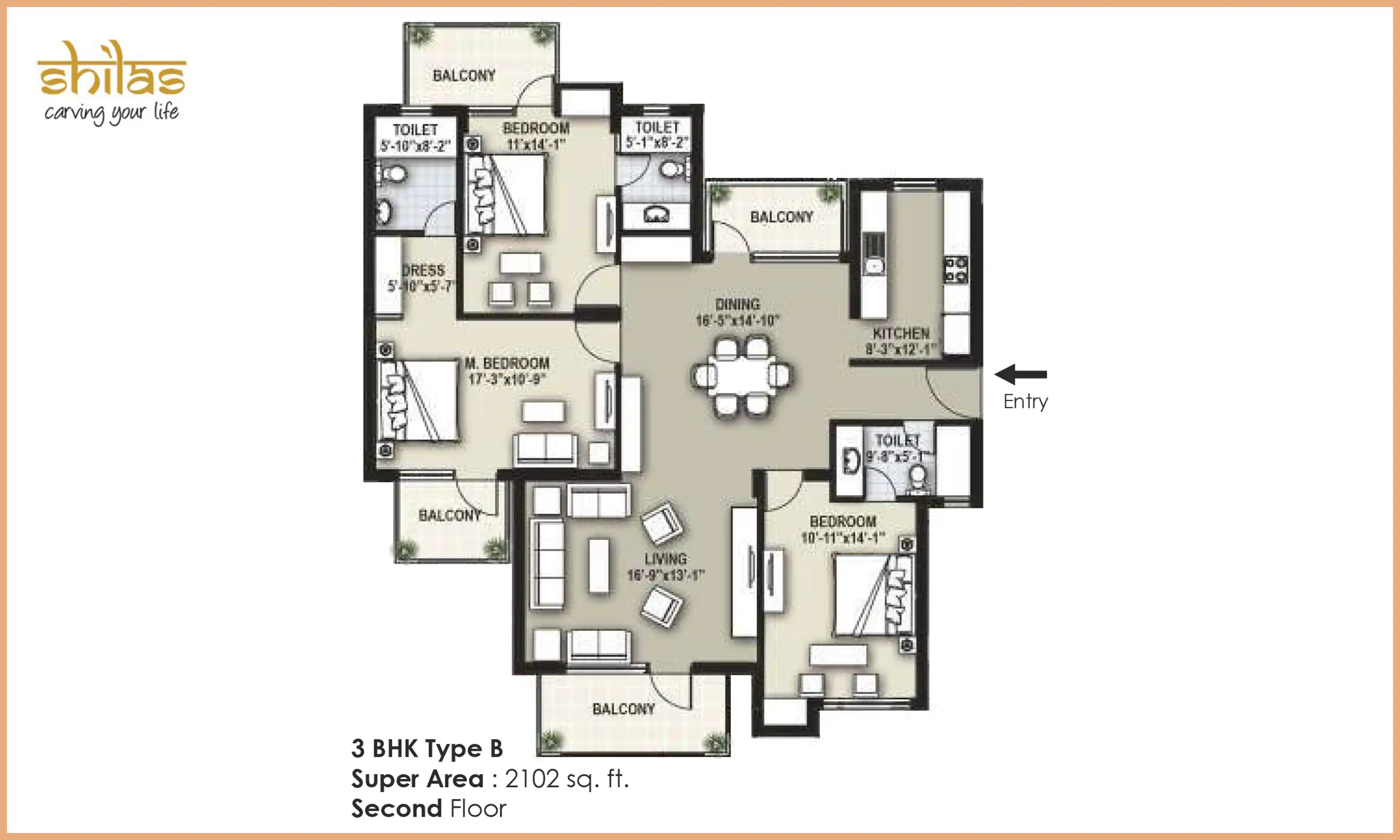 2102 Sqft