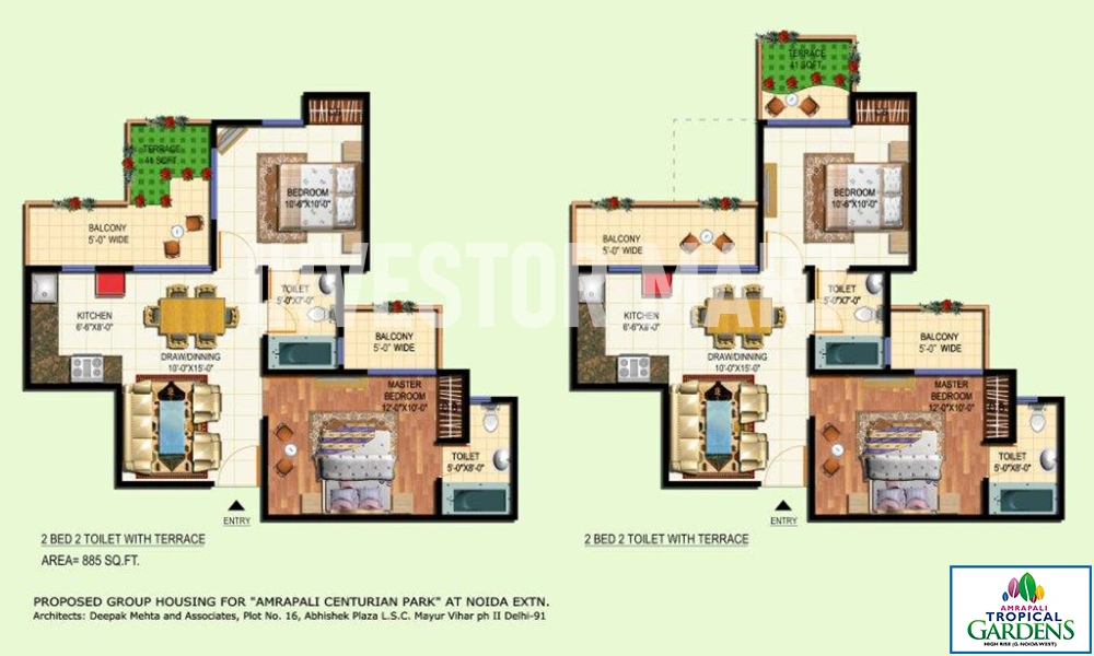 885 Sqft