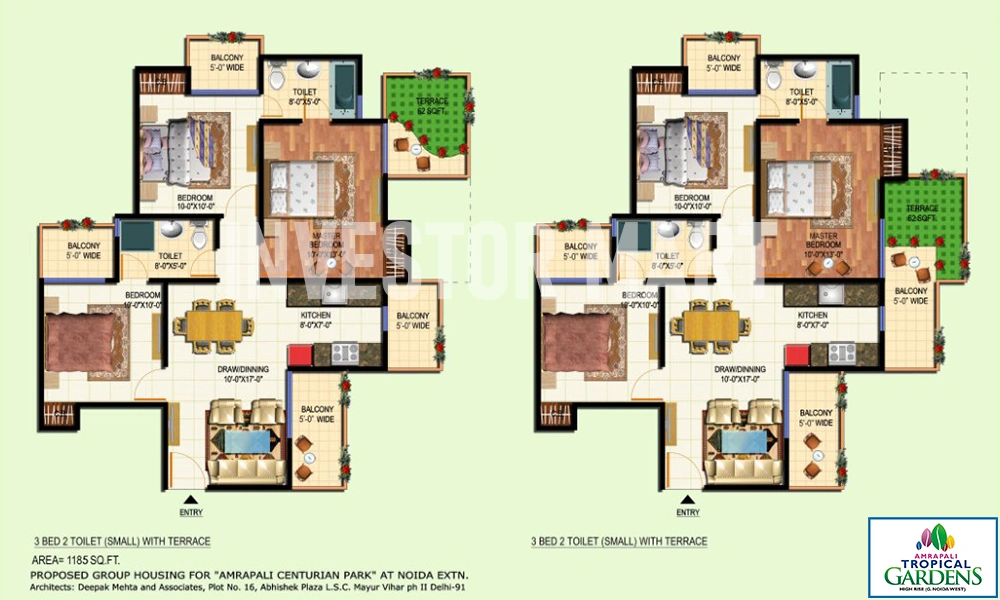 1185 Sqft