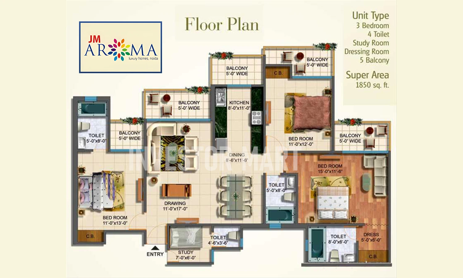 1850 Sqft