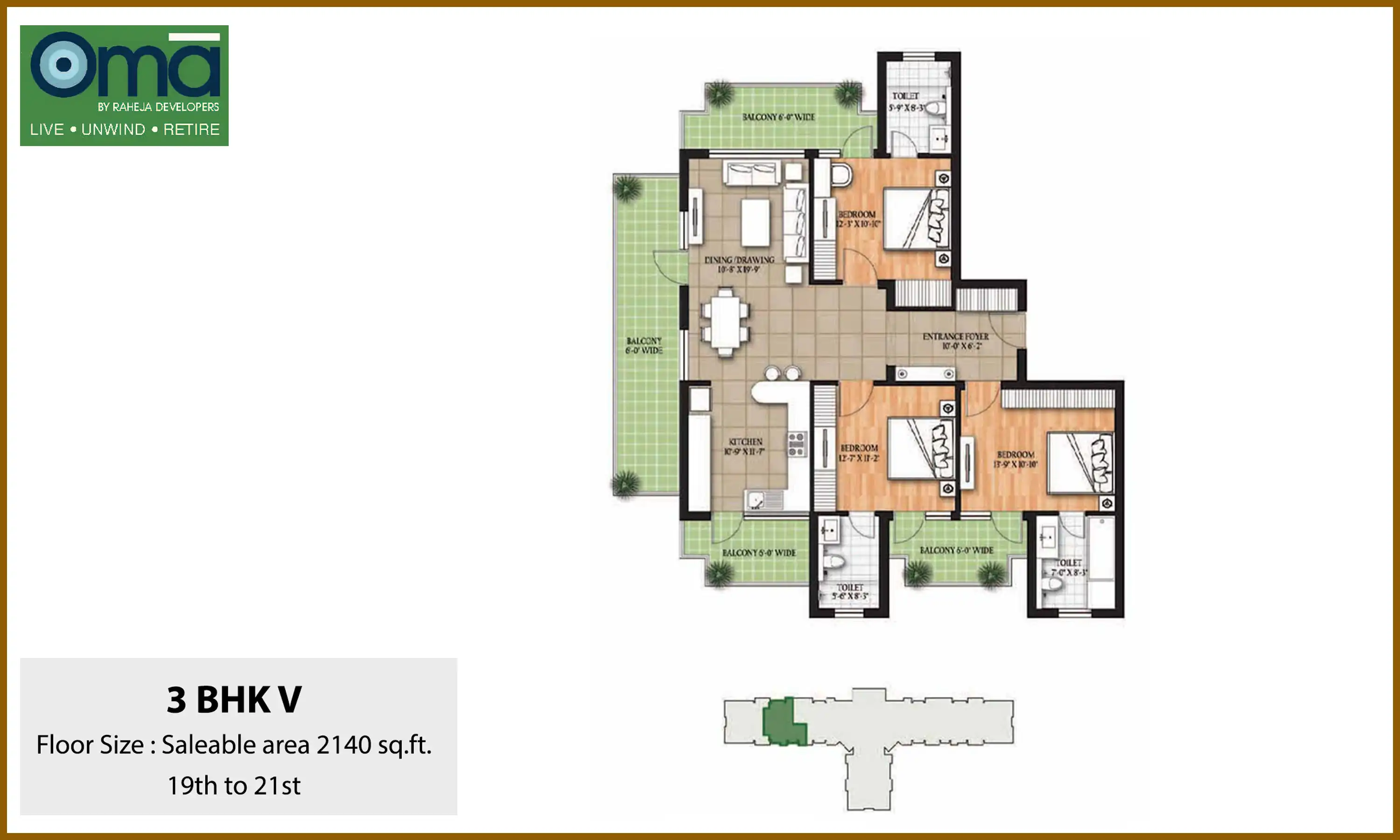 2140 Sqft