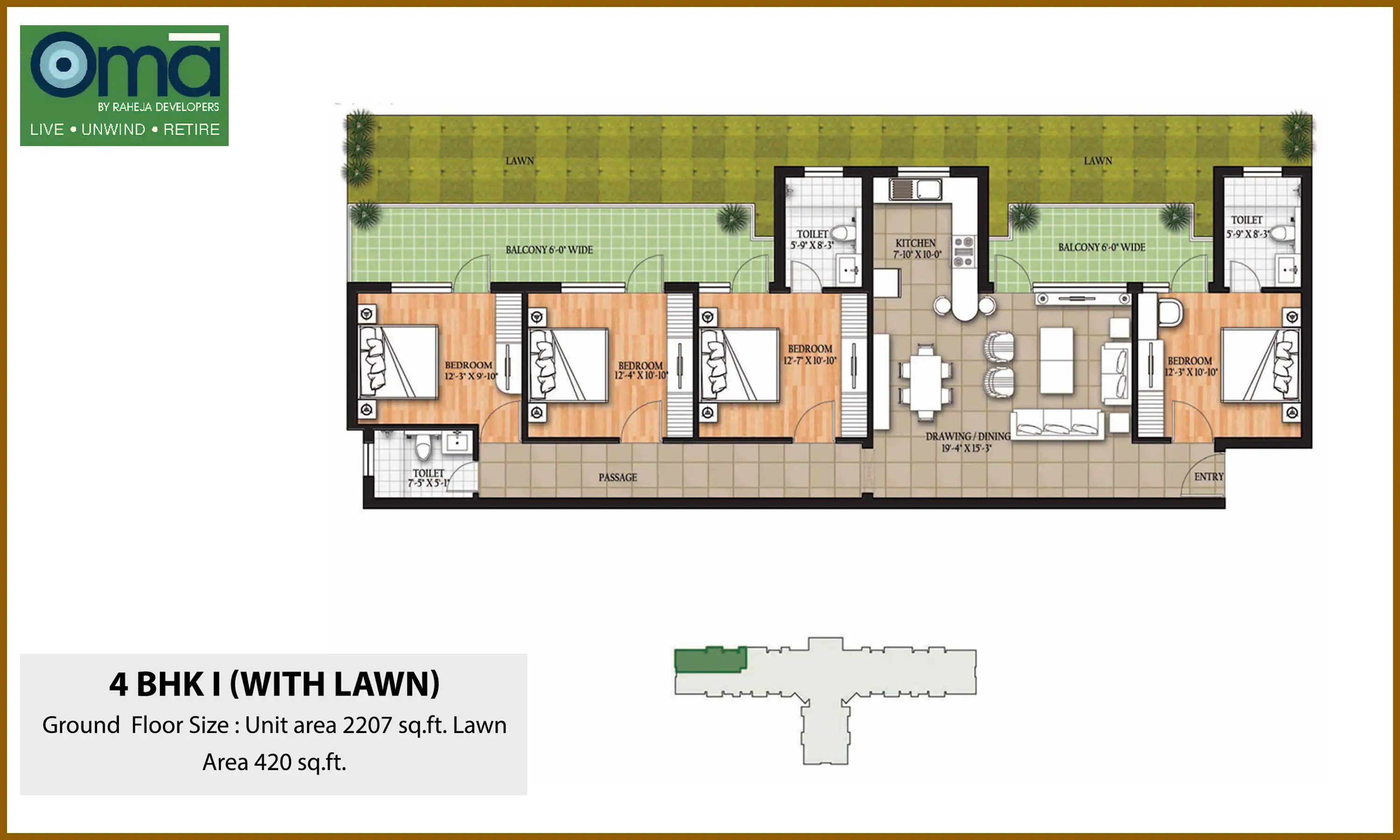 2207 Sqft