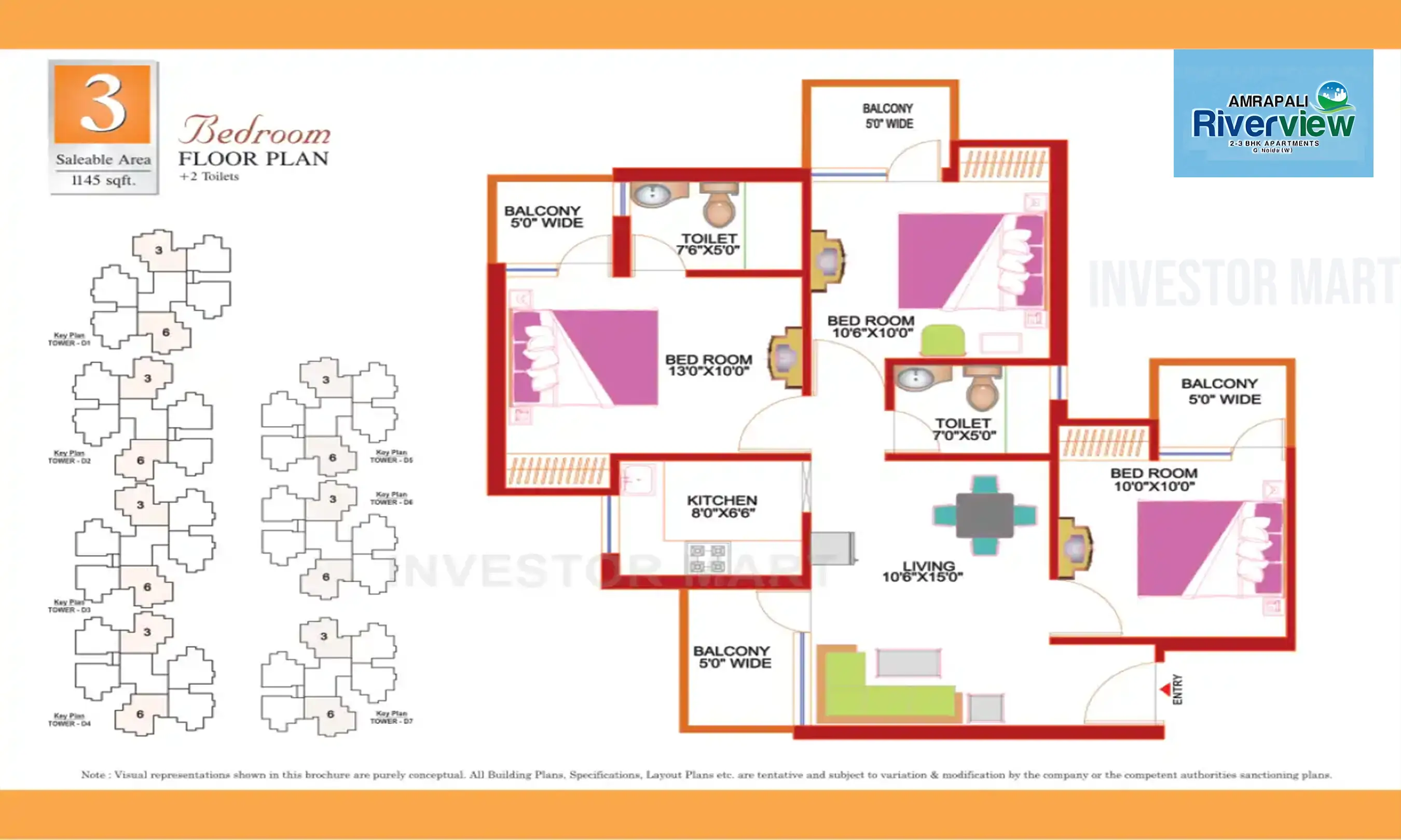 1145 Sqft