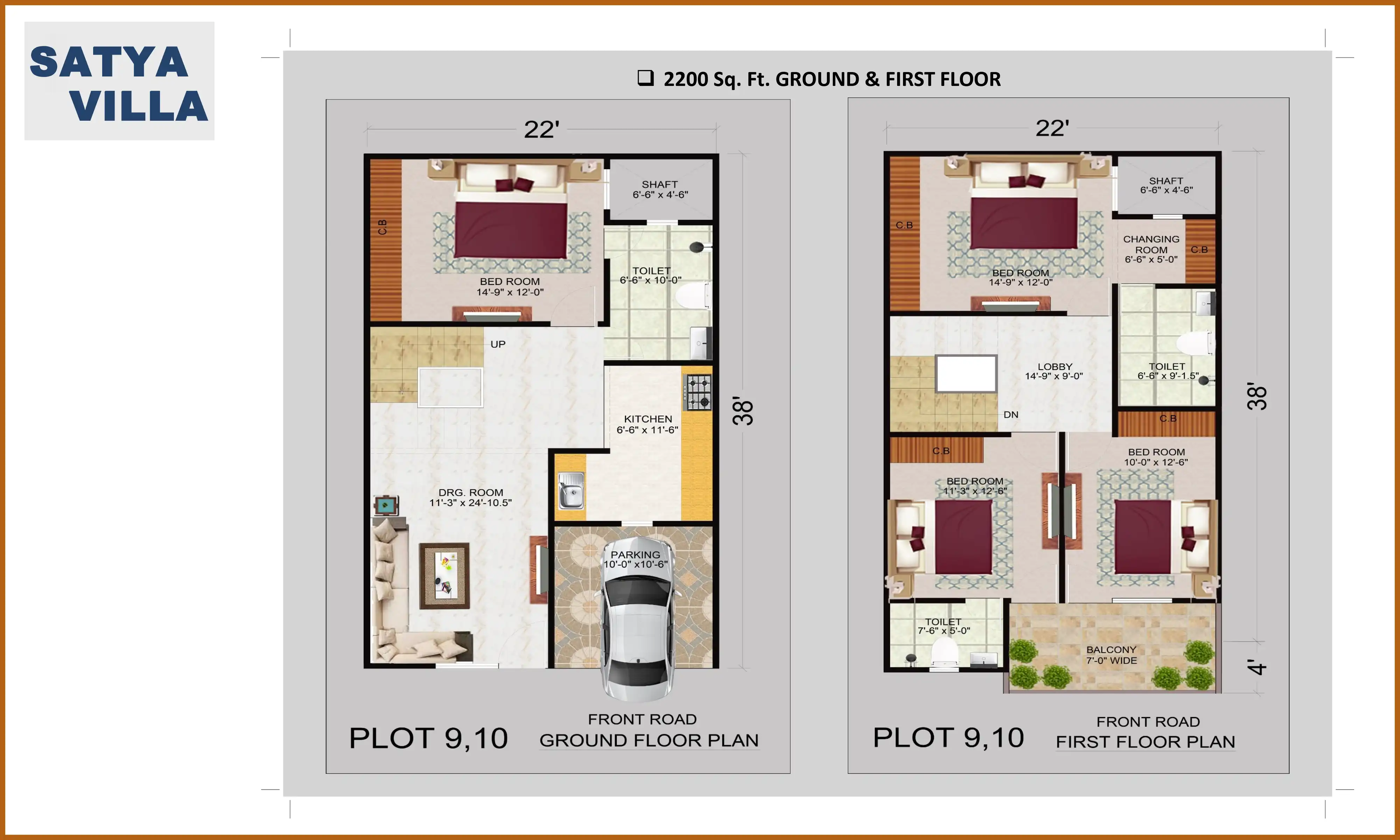2200 Sqft