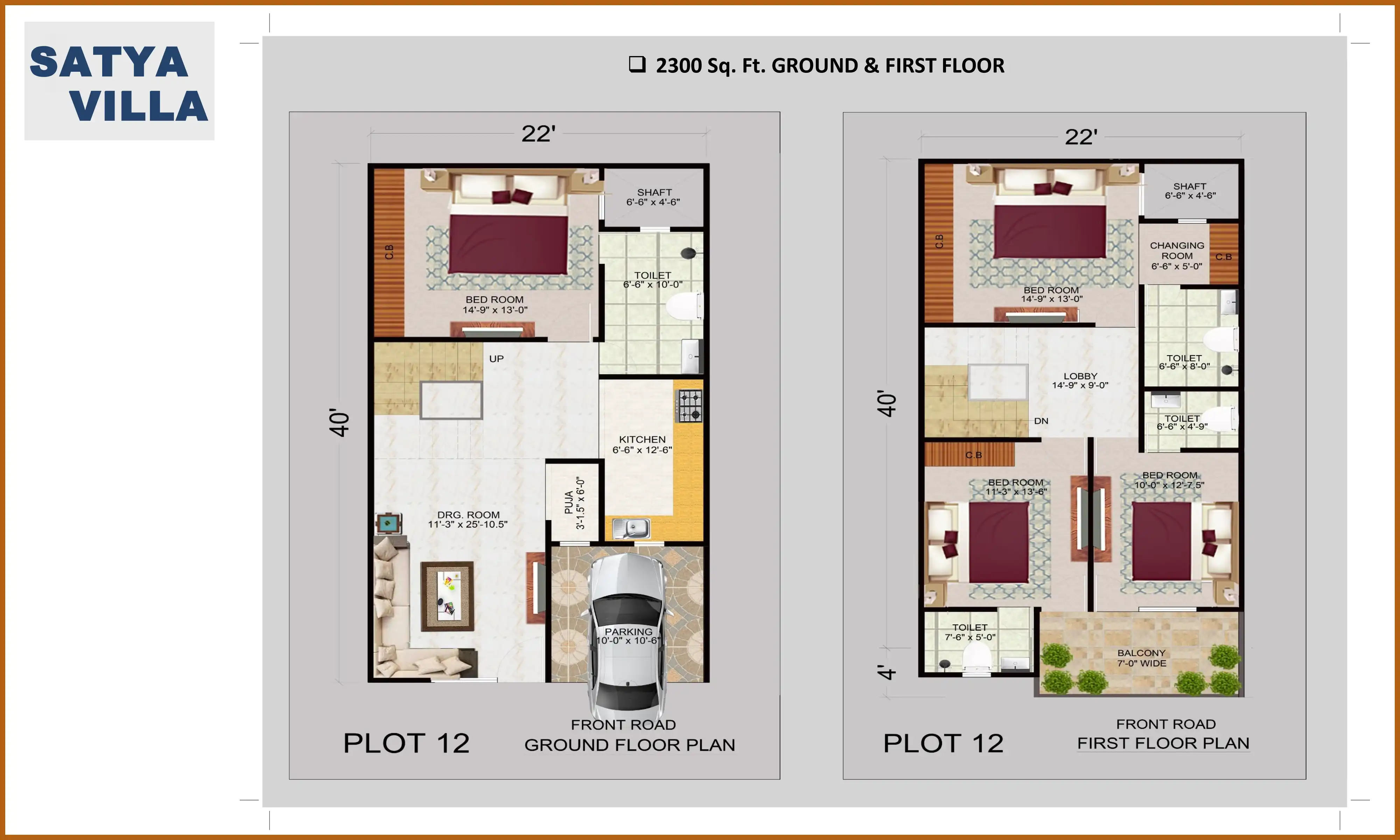 2300 Sqft