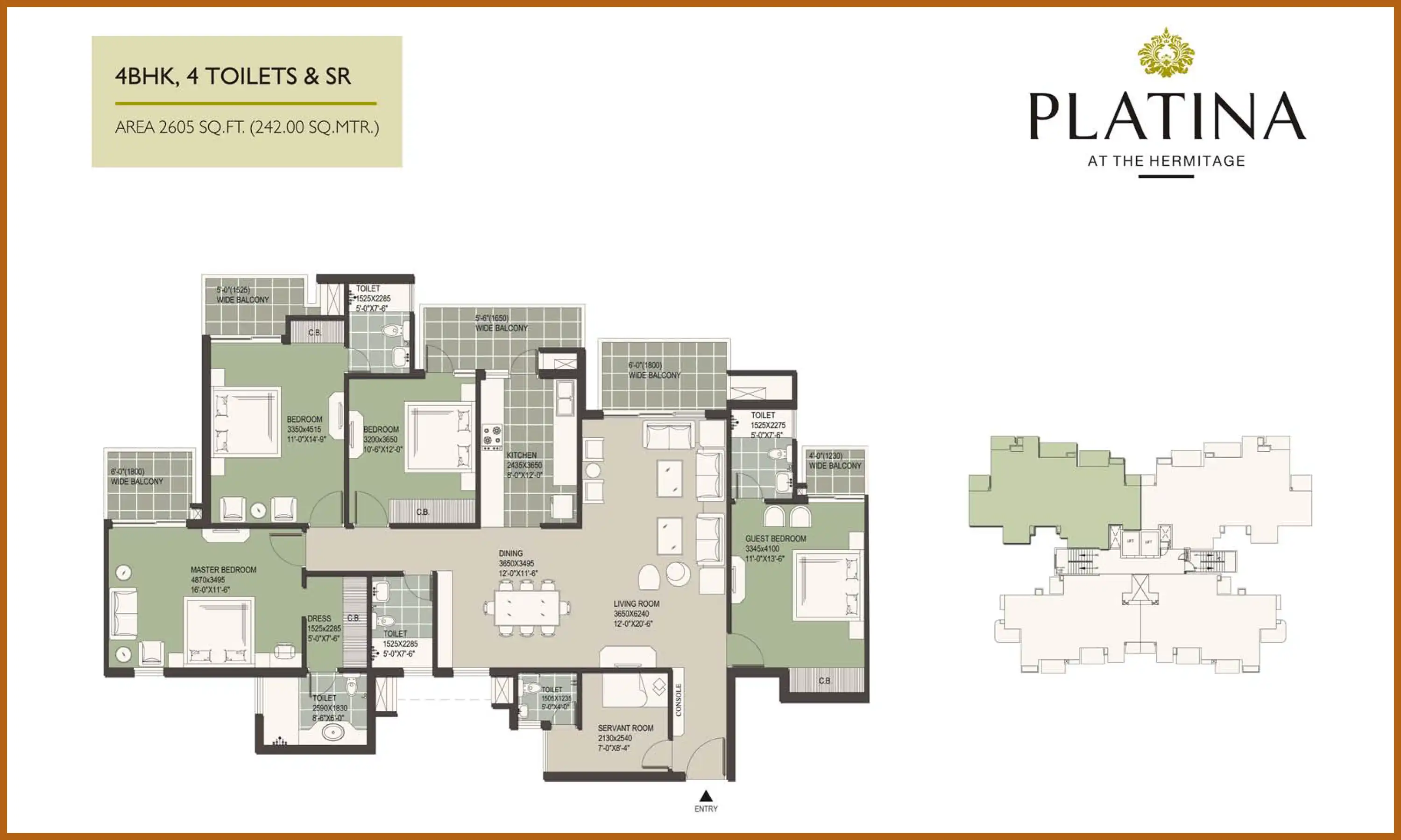 2605 Sqft