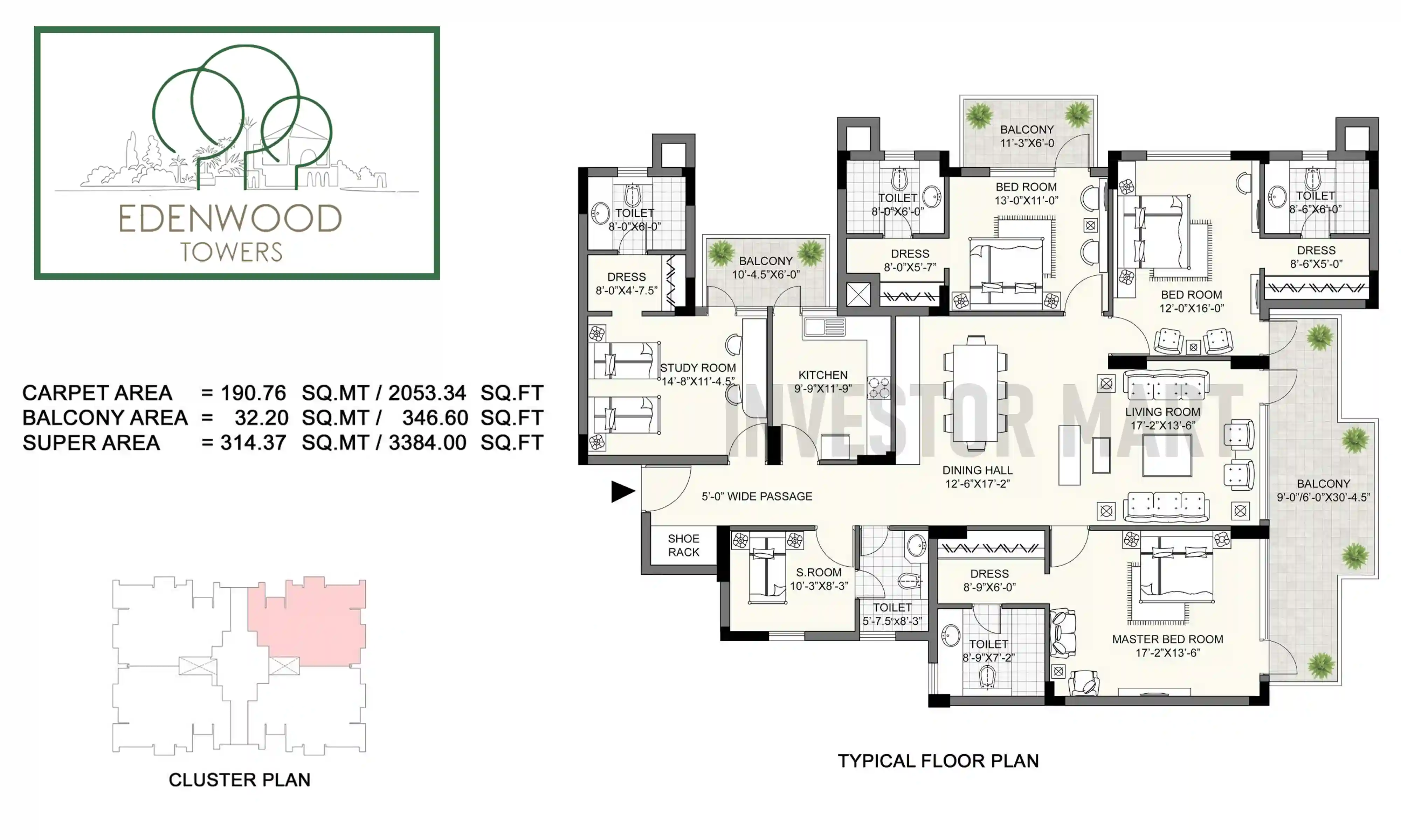 3384 Sqft