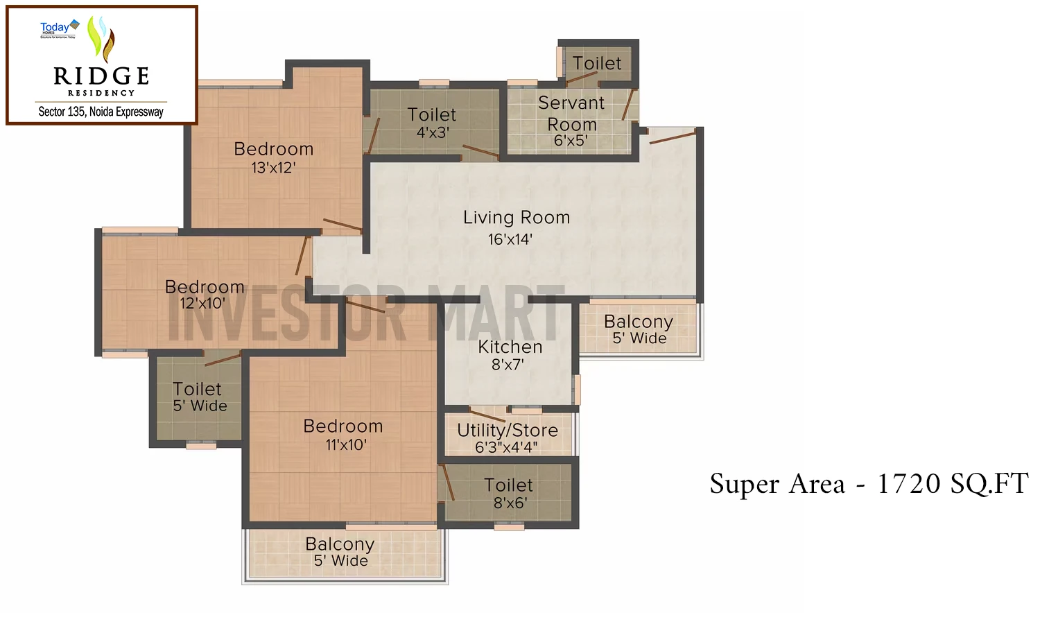 1720 Sqft