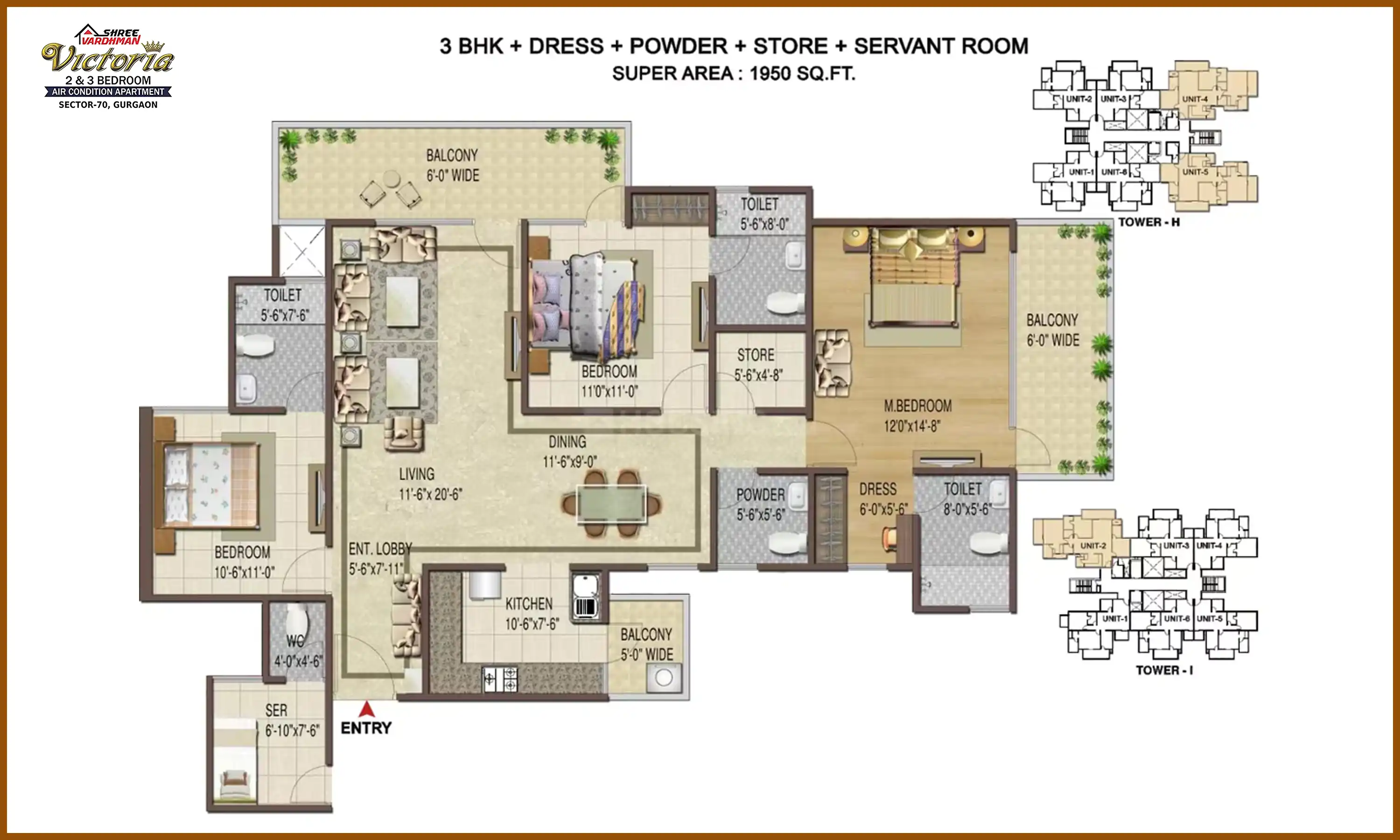 1950 Sqft