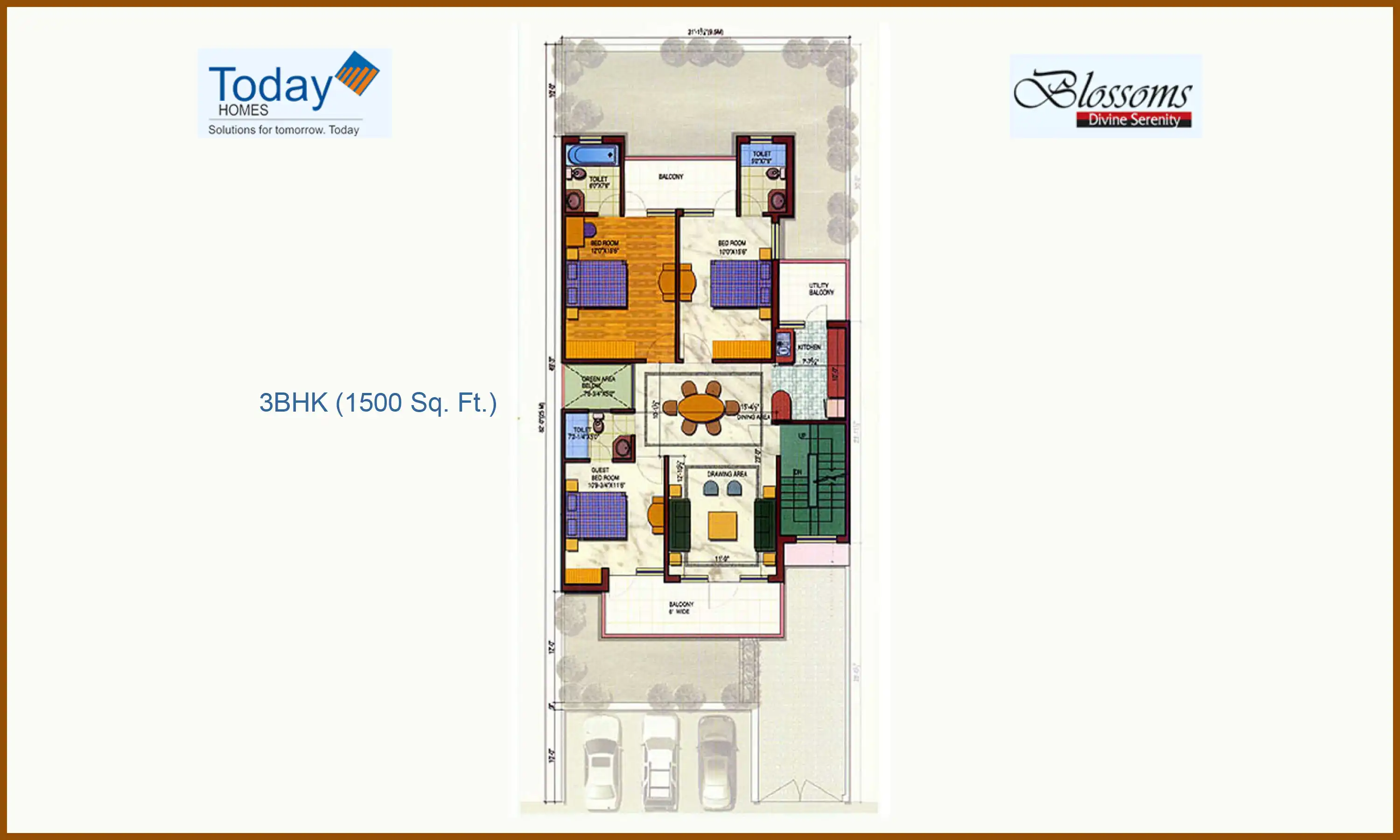 1500 Sqft
