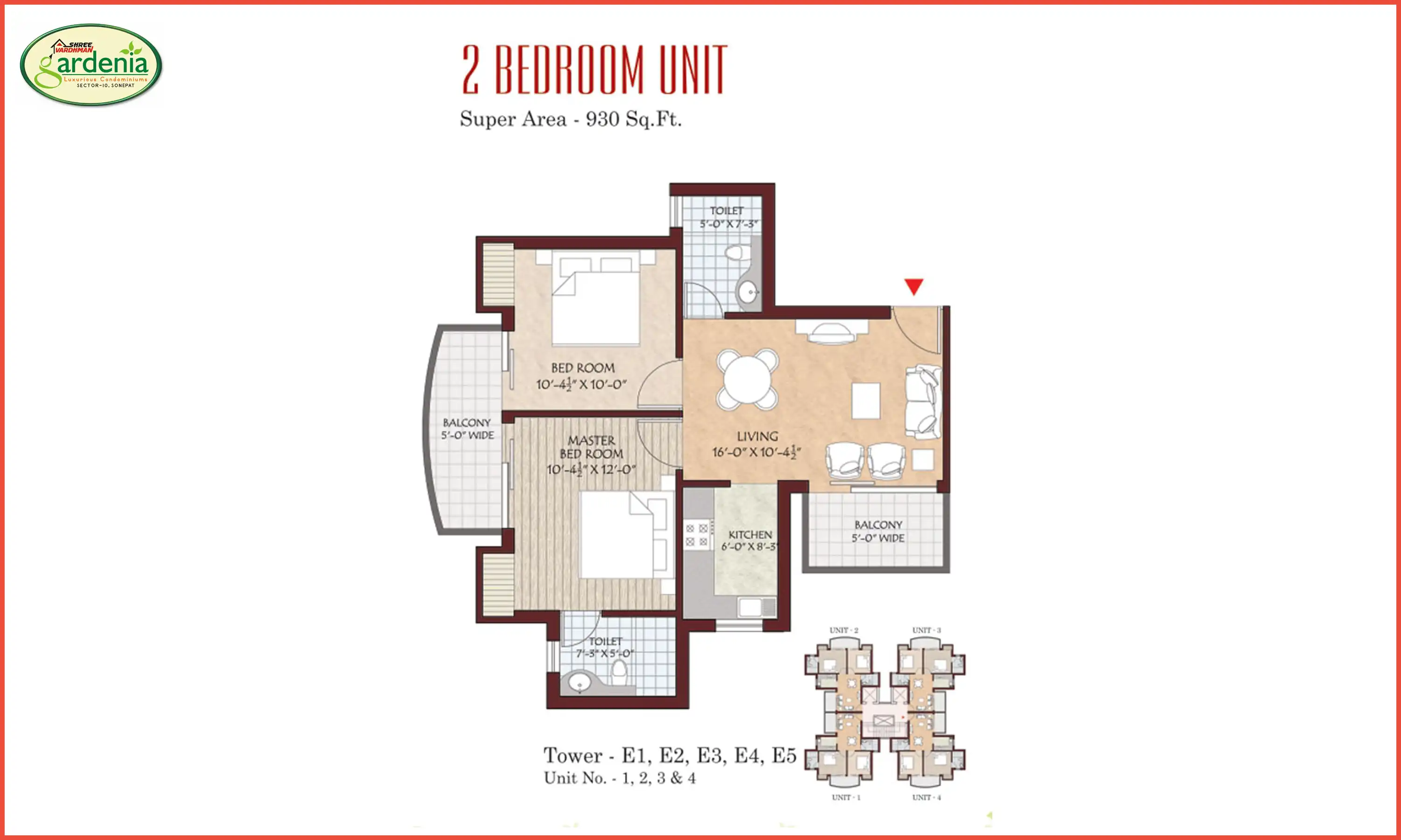 930 Sqft