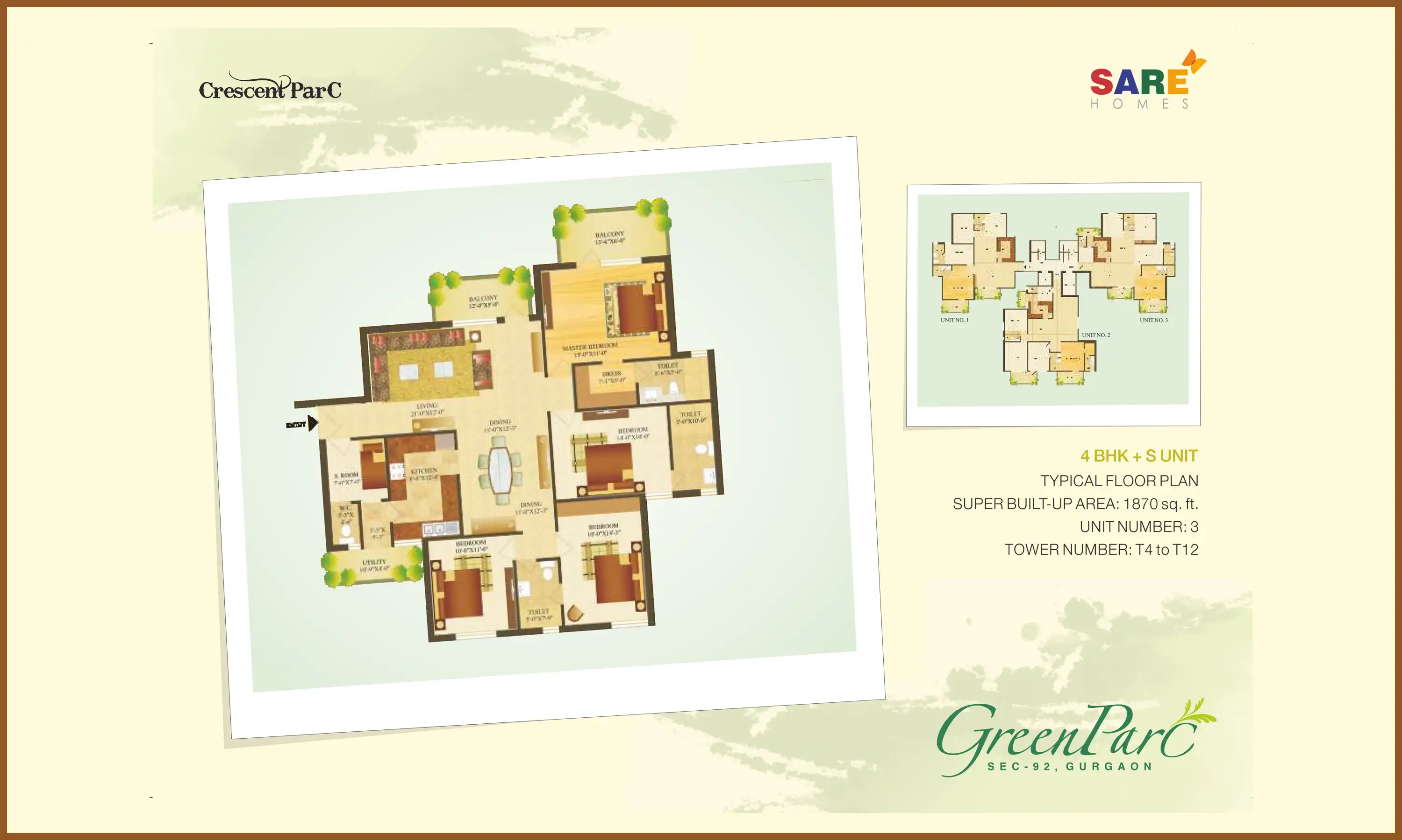 1870 Sqft
