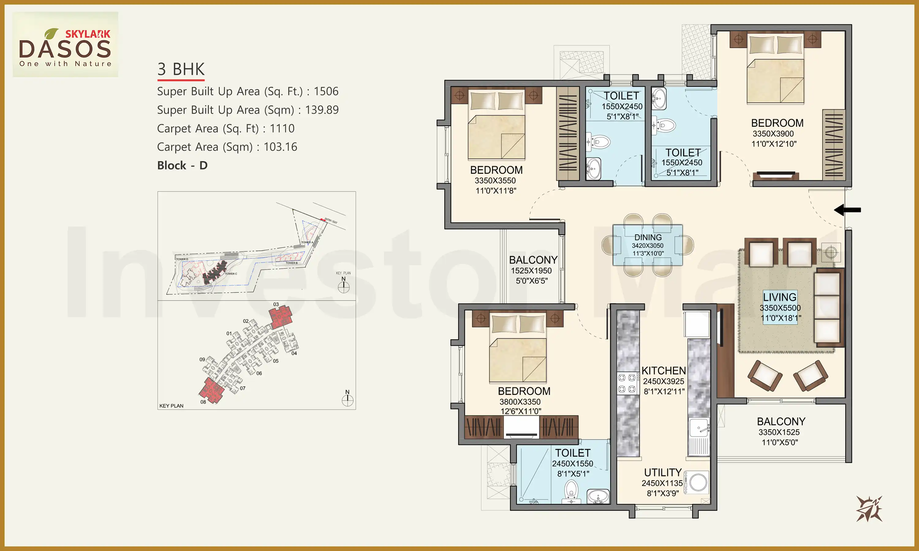 1506 Sqft