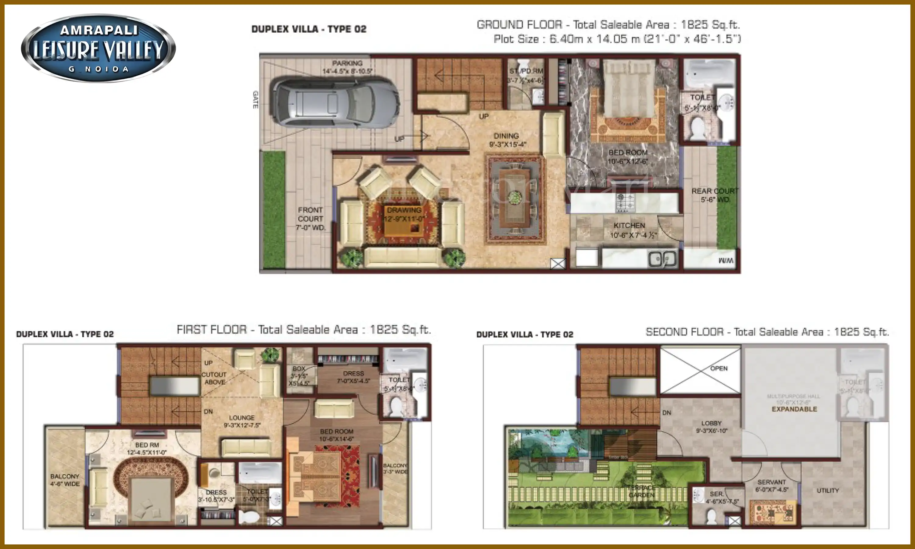 1825 Sqft