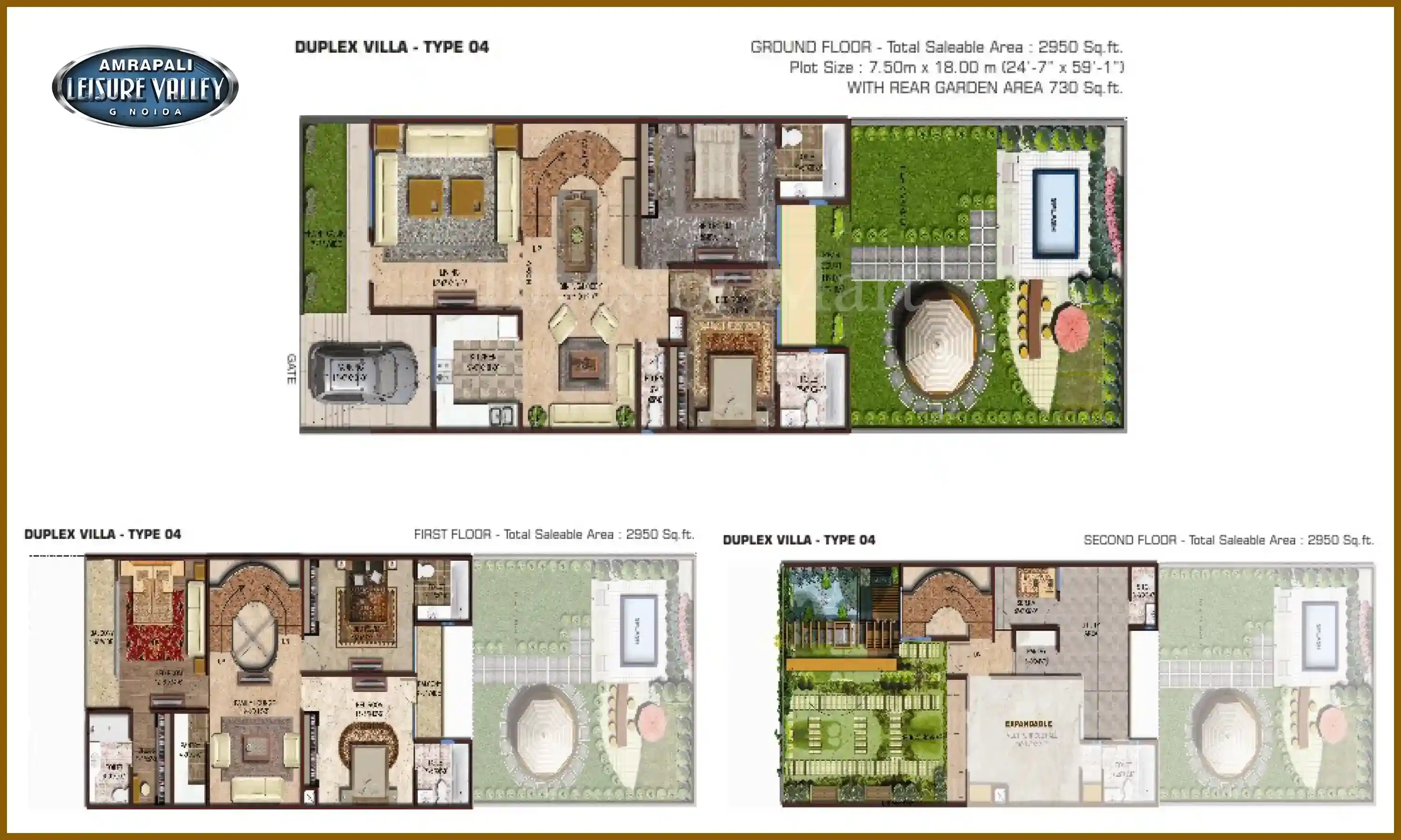 2950 Sqft