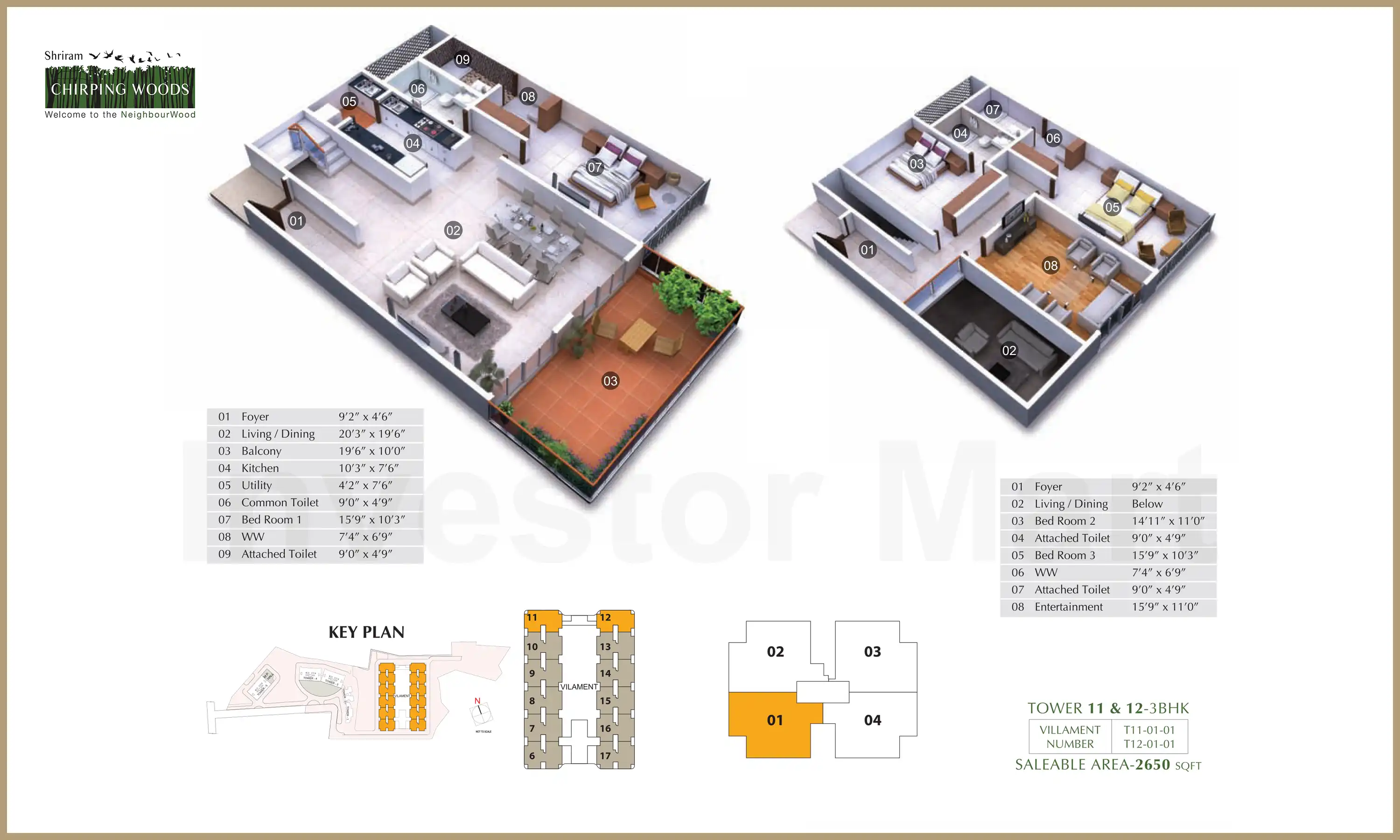 2650 Sqft
