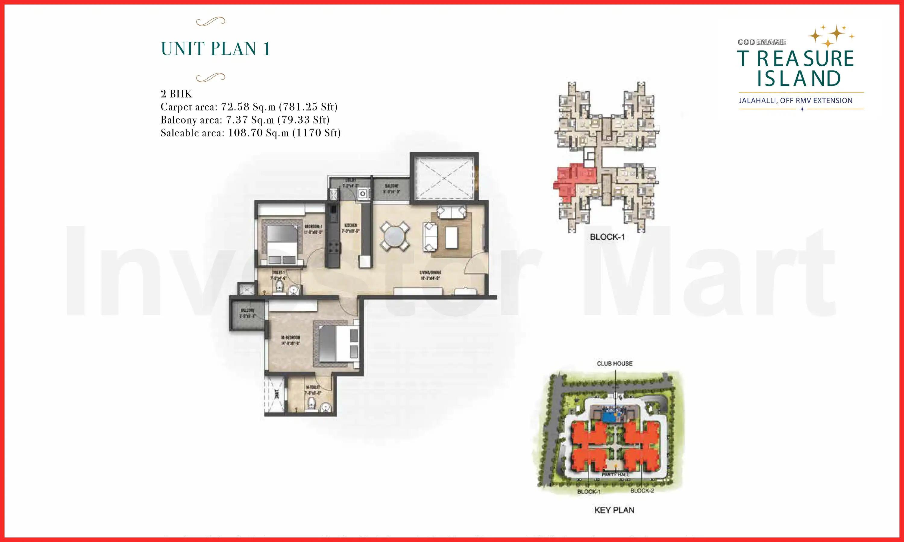 1170 Sqft