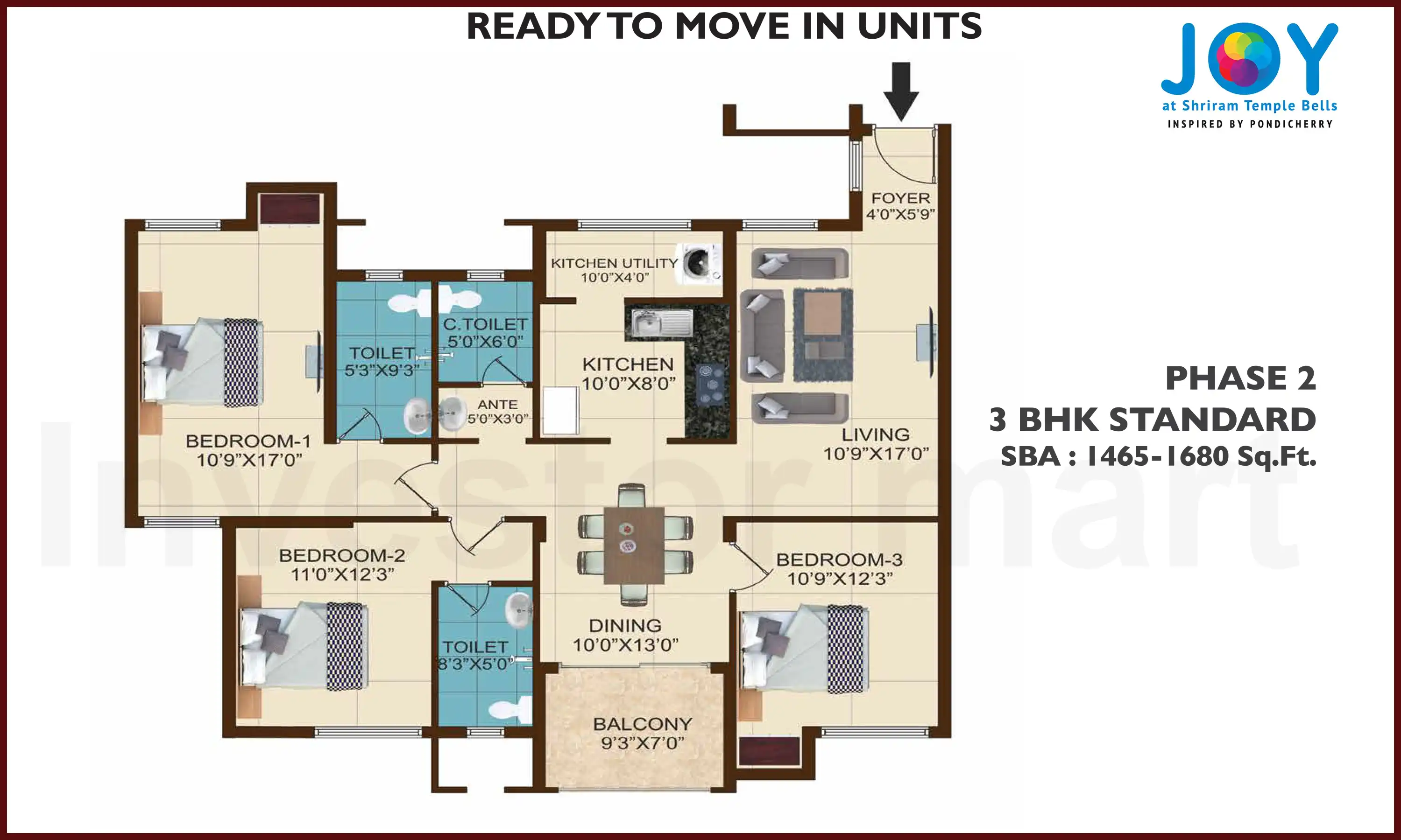 1465 Sqft