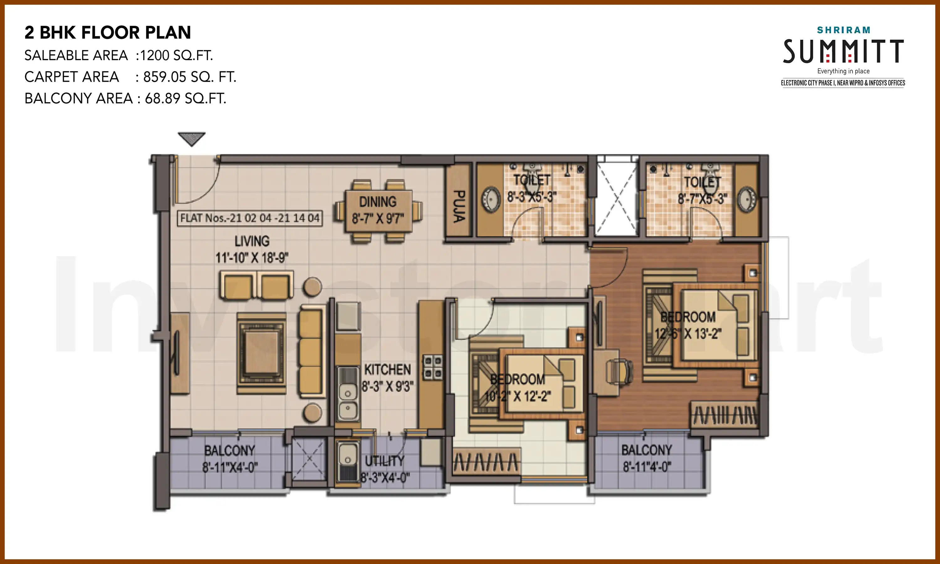 1200 Sqft