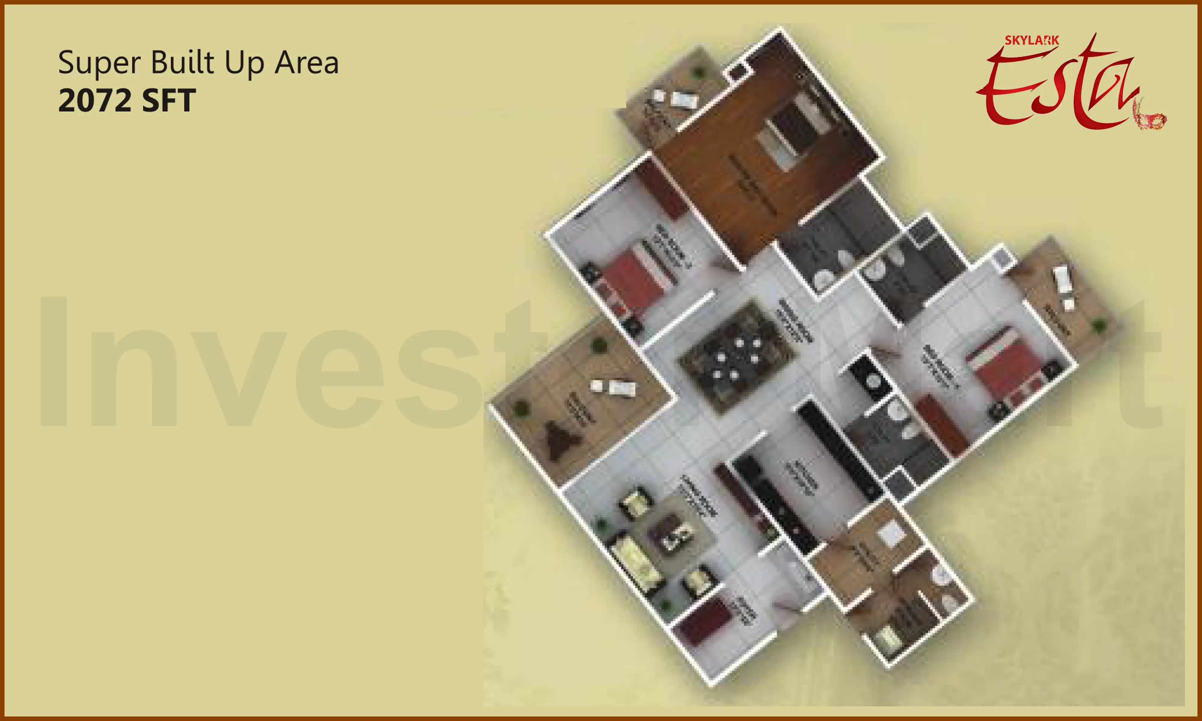 2072 Sqft