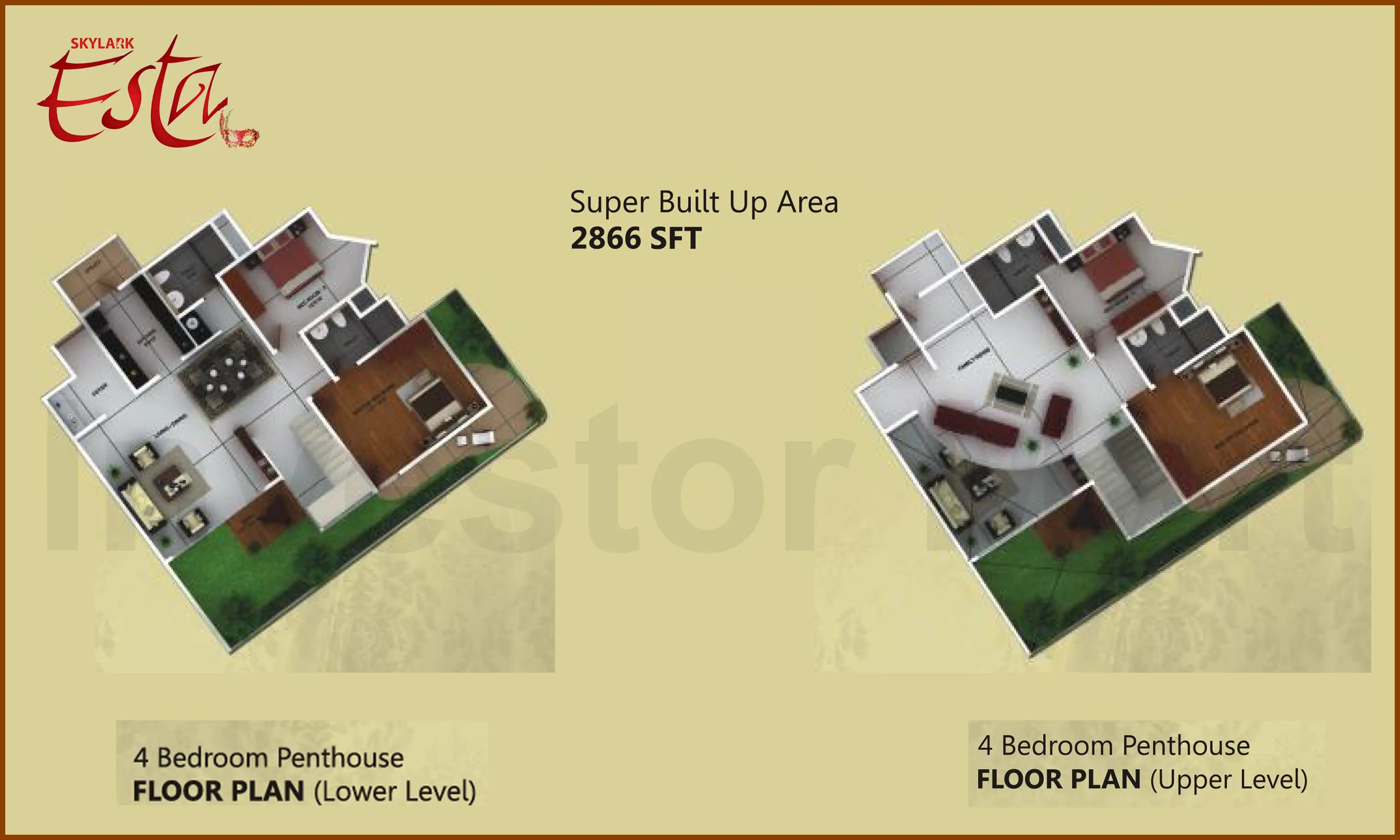 2866 Sqft