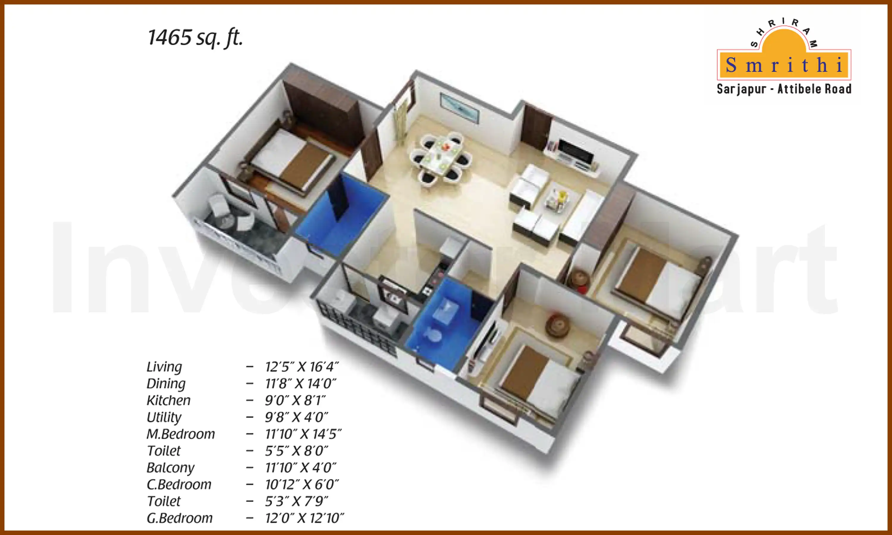 1465 Sqft