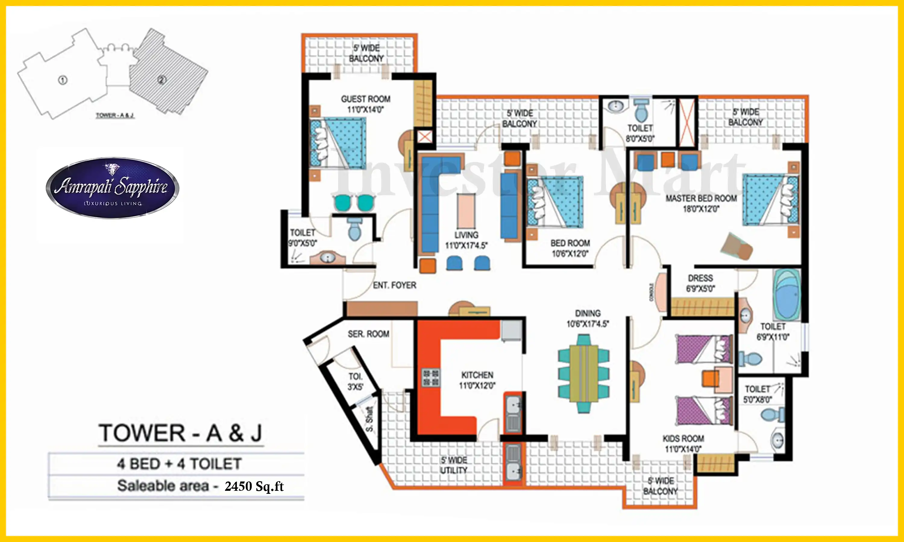 2450 Sqft