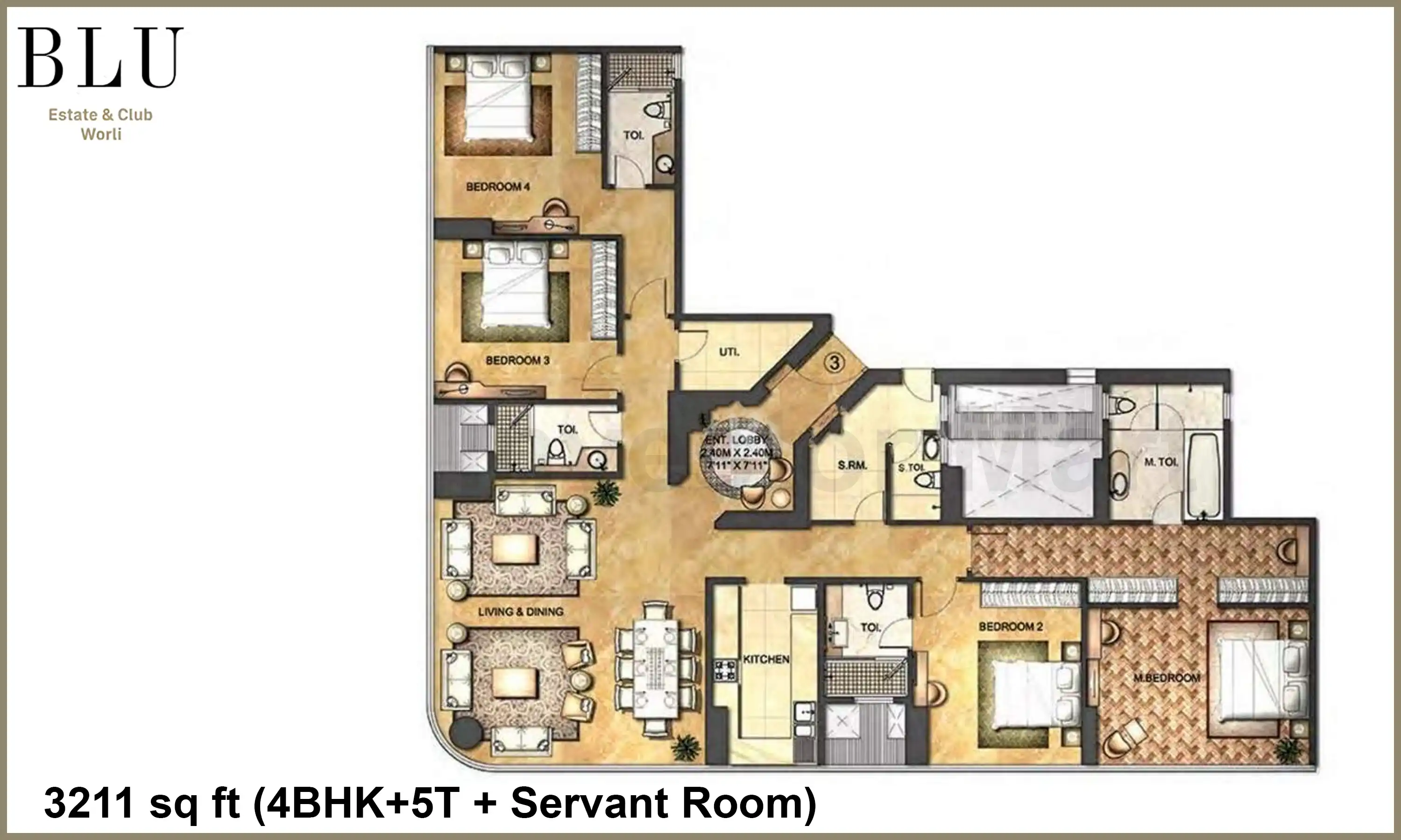 3211 Sqft
