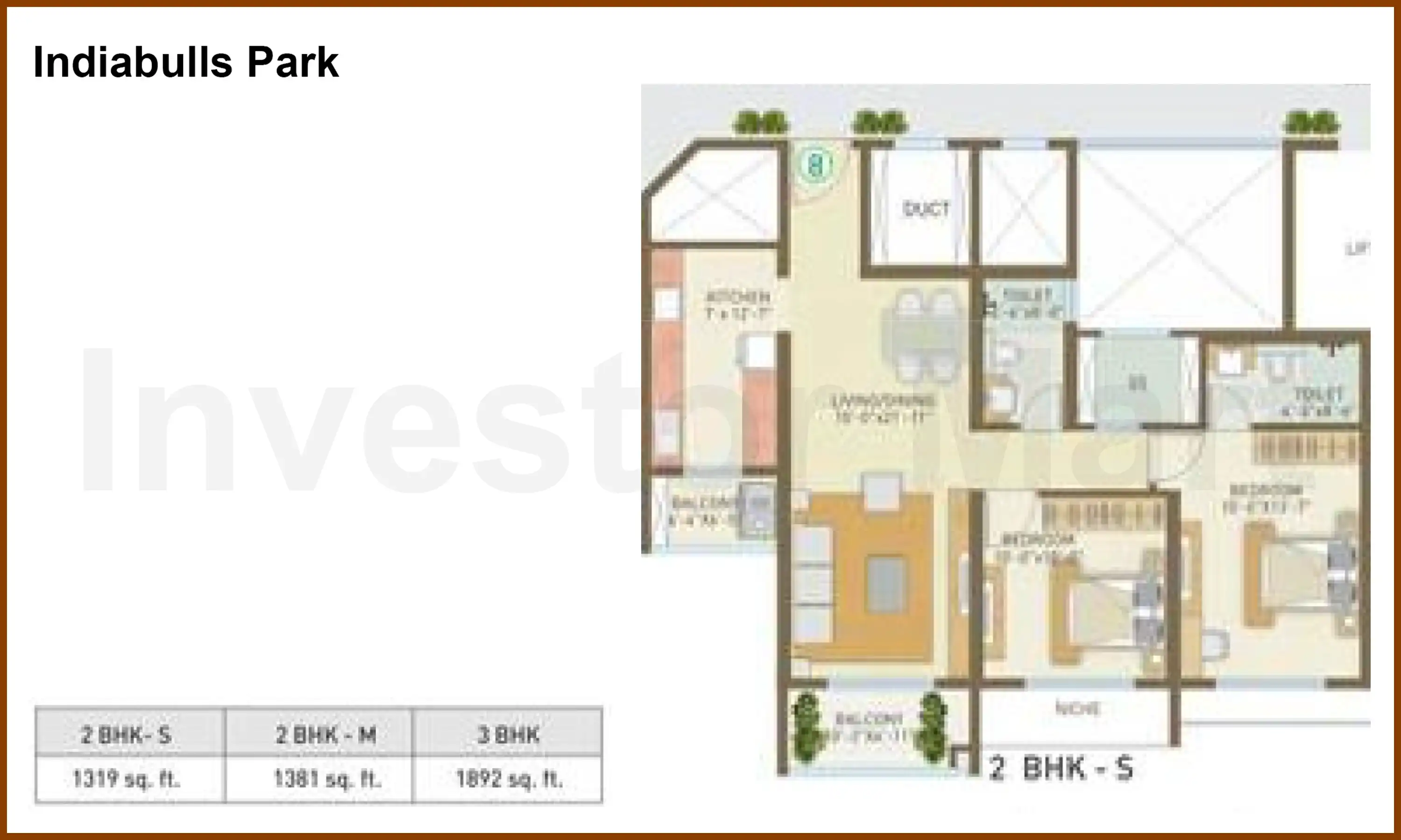 1319 Sqft
