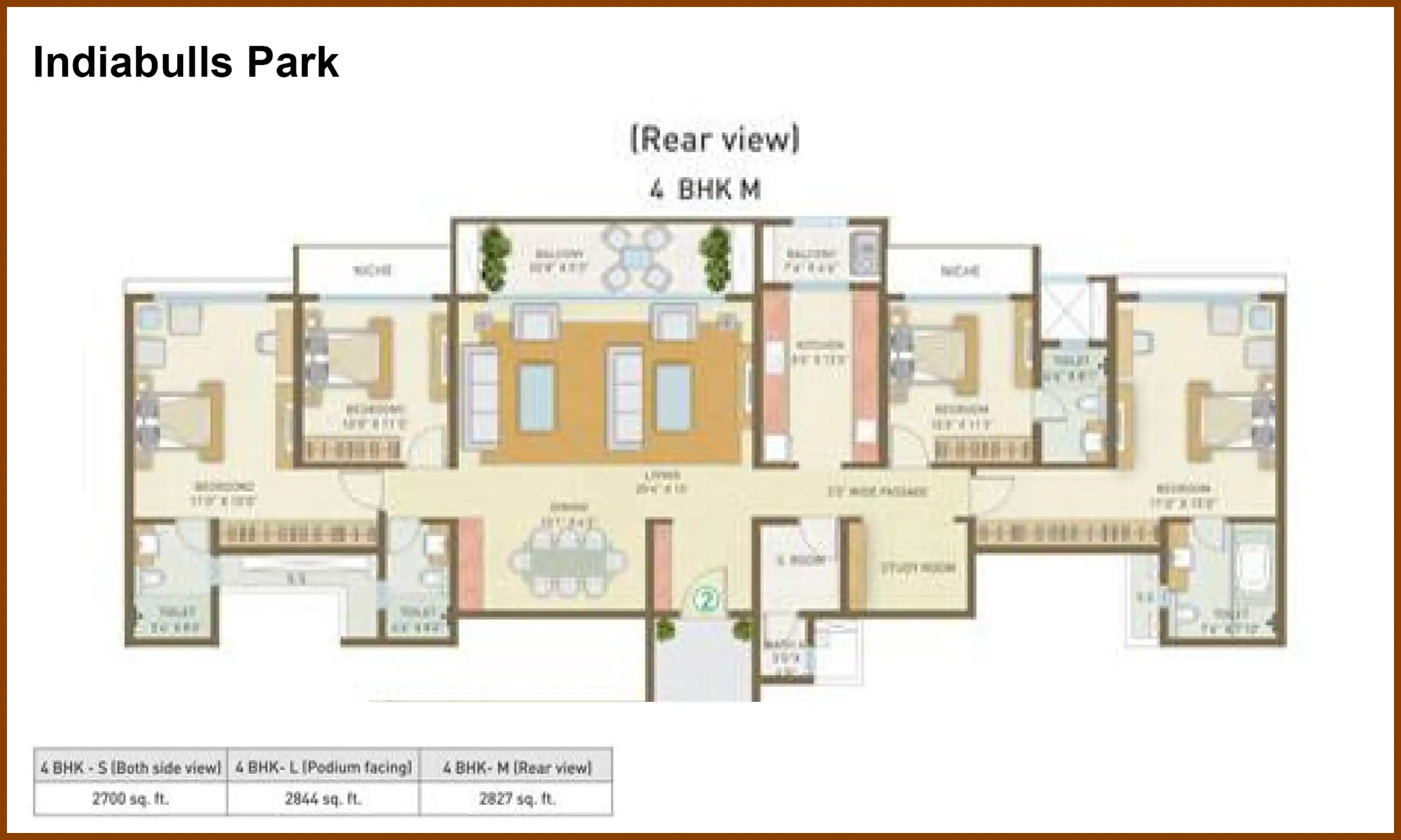 2827 Sqft