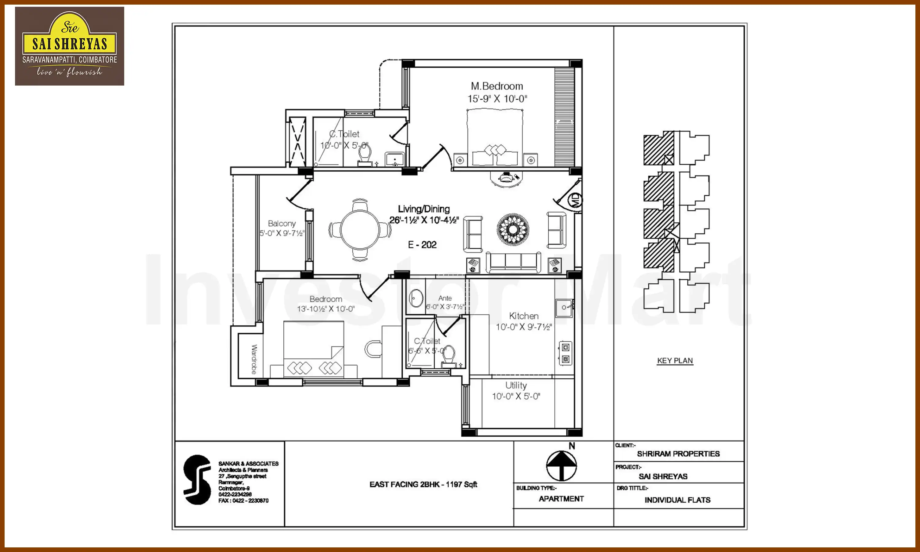 1197 Sqft