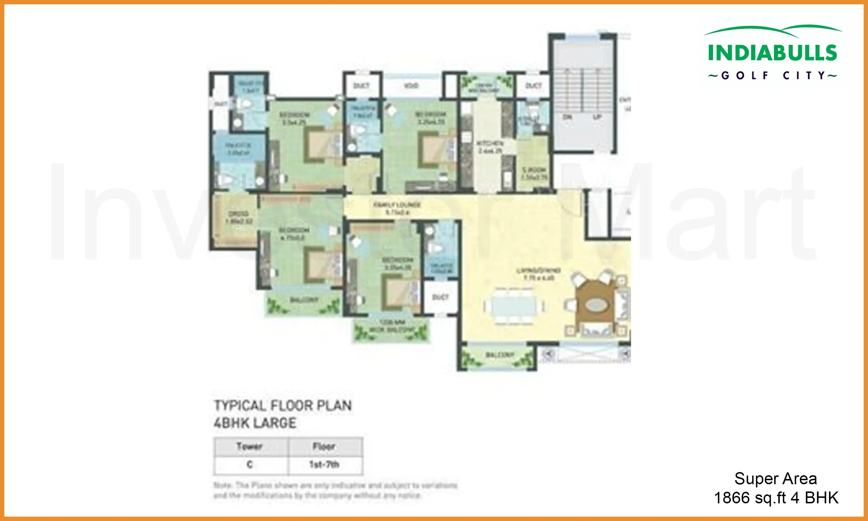 1866 Sqft