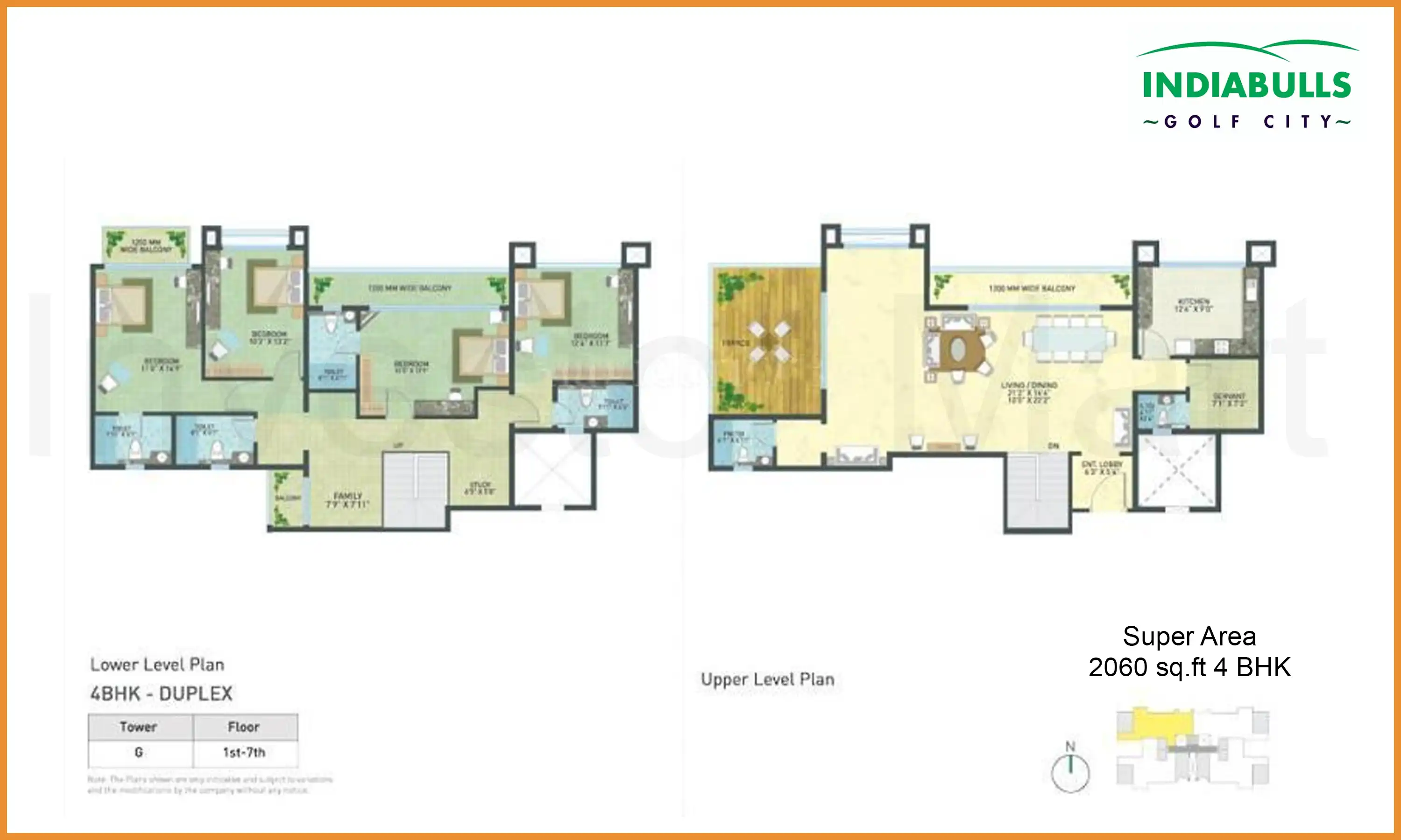 2060 Sqft